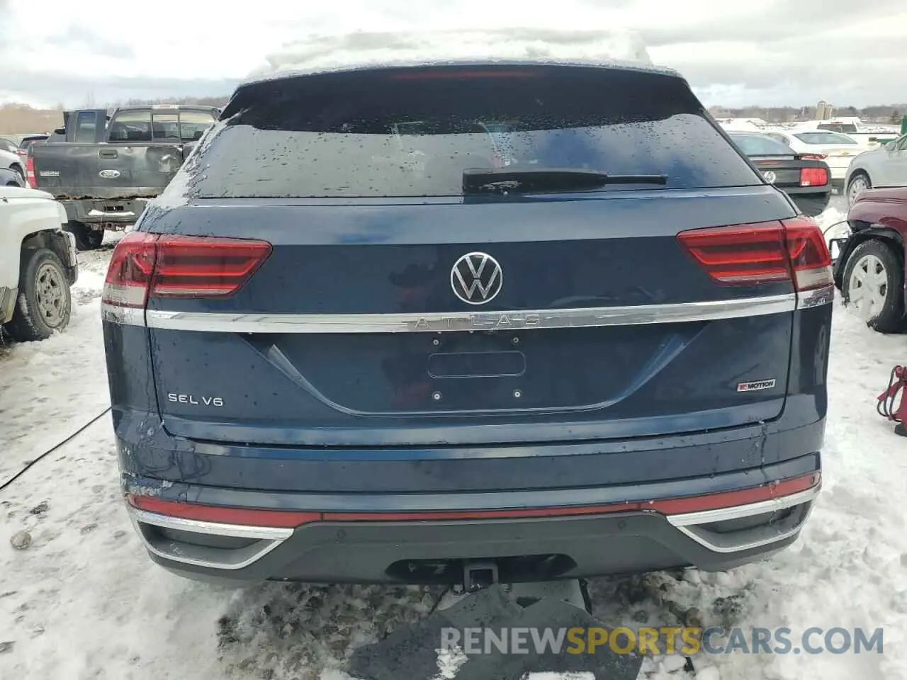 6 fotografías del automóvil dañado 1V2NE2CA5LC214281 VOLKSWAGEN ATLAS 2020
