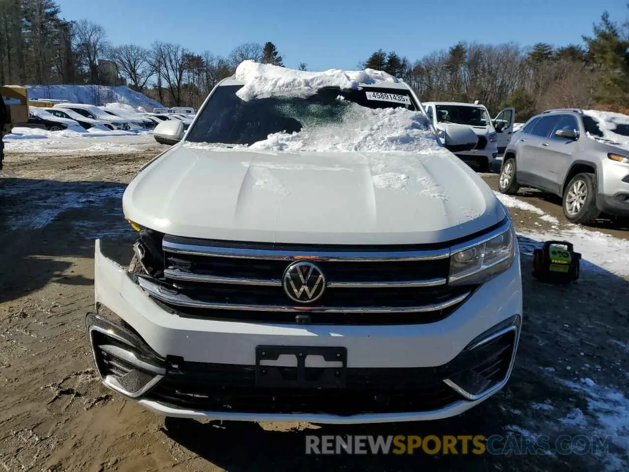 5 fotografías del automóvil dañado 1V2TE2CA0LC226975 VOLKSWAGEN ATLAS 2020