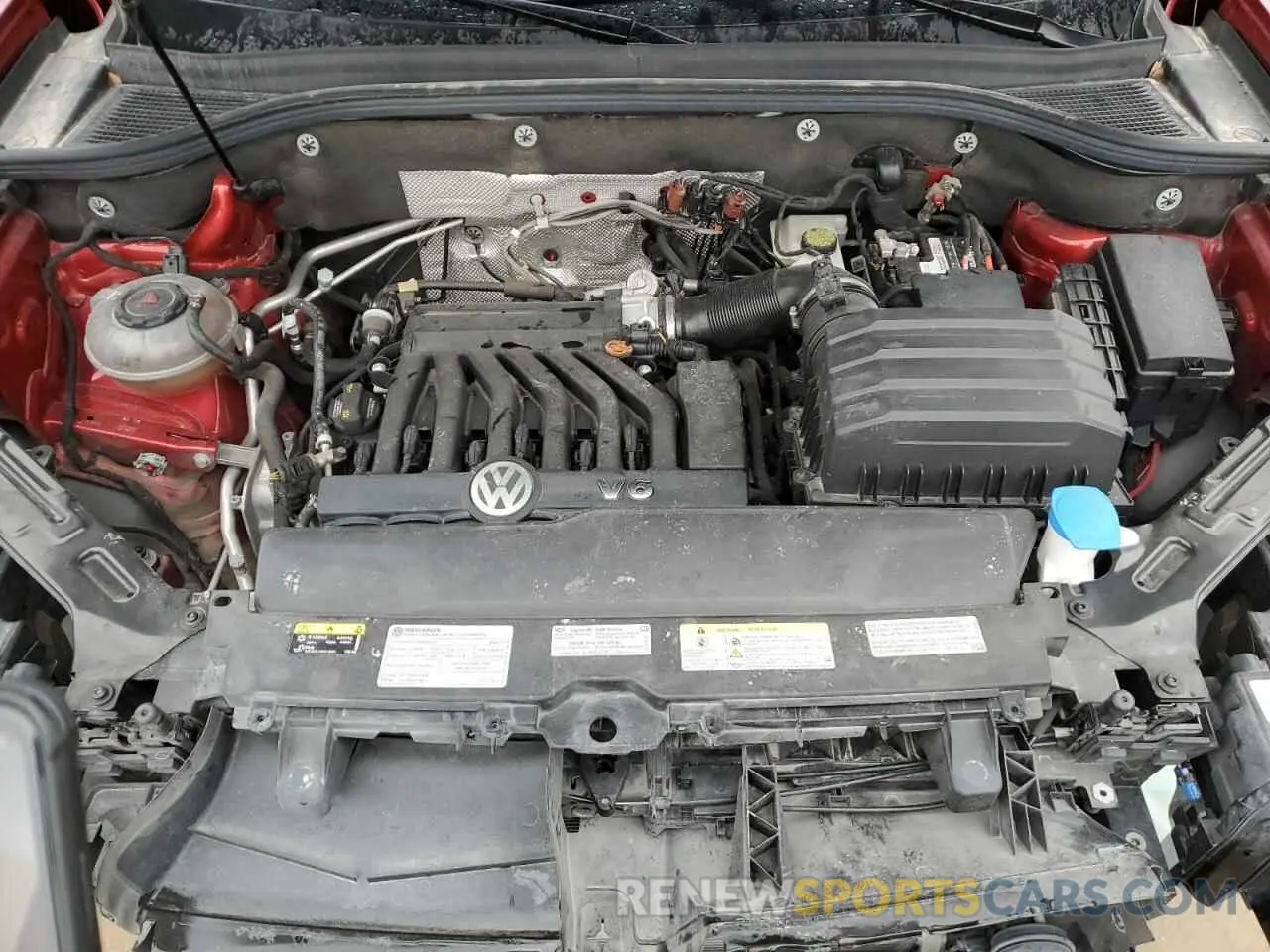 12 fotografías del automóvil dañado 1V2TE2CA2LC231126 VOLKSWAGEN ATLAS 2020