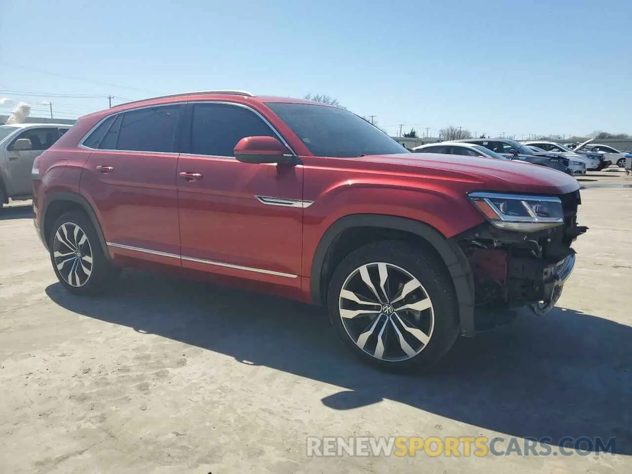 4 fotografías del automóvil dañado 1V2TE2CA2LC231126 VOLKSWAGEN ATLAS 2020