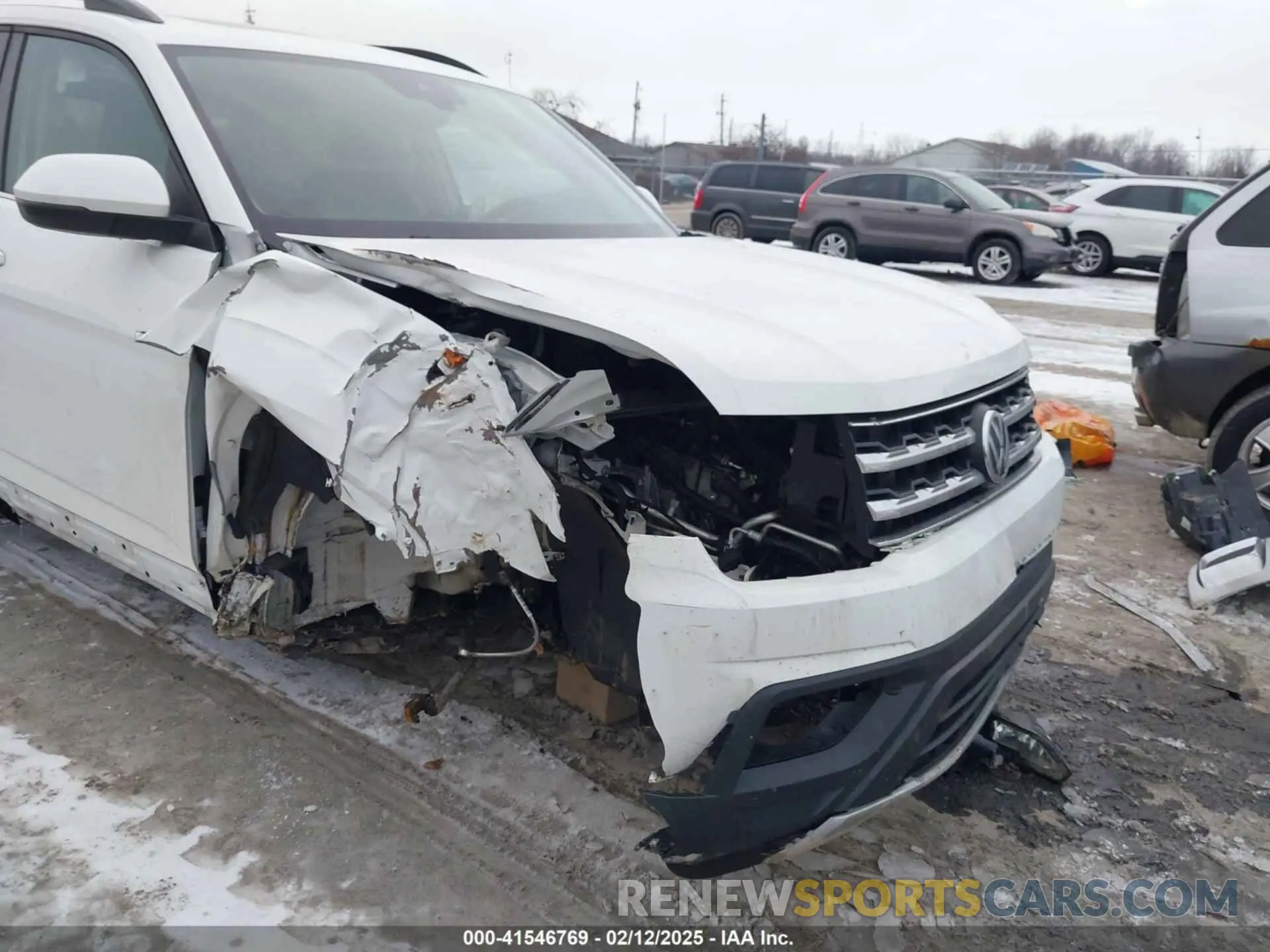 6 fotografías del automóvil dañado 1V2UR2CA1LC503822 VOLKSWAGEN ATLAS 2020