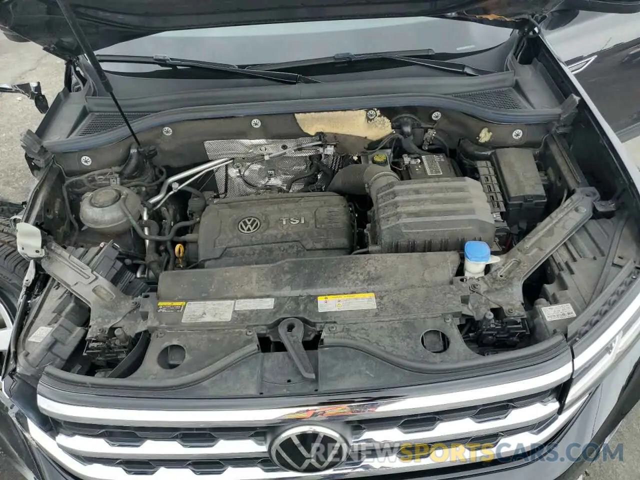 12 fotografías del automóvil dañado 1V2AC2CA5MC239087 VOLKSWAGEN ATLAS 2021