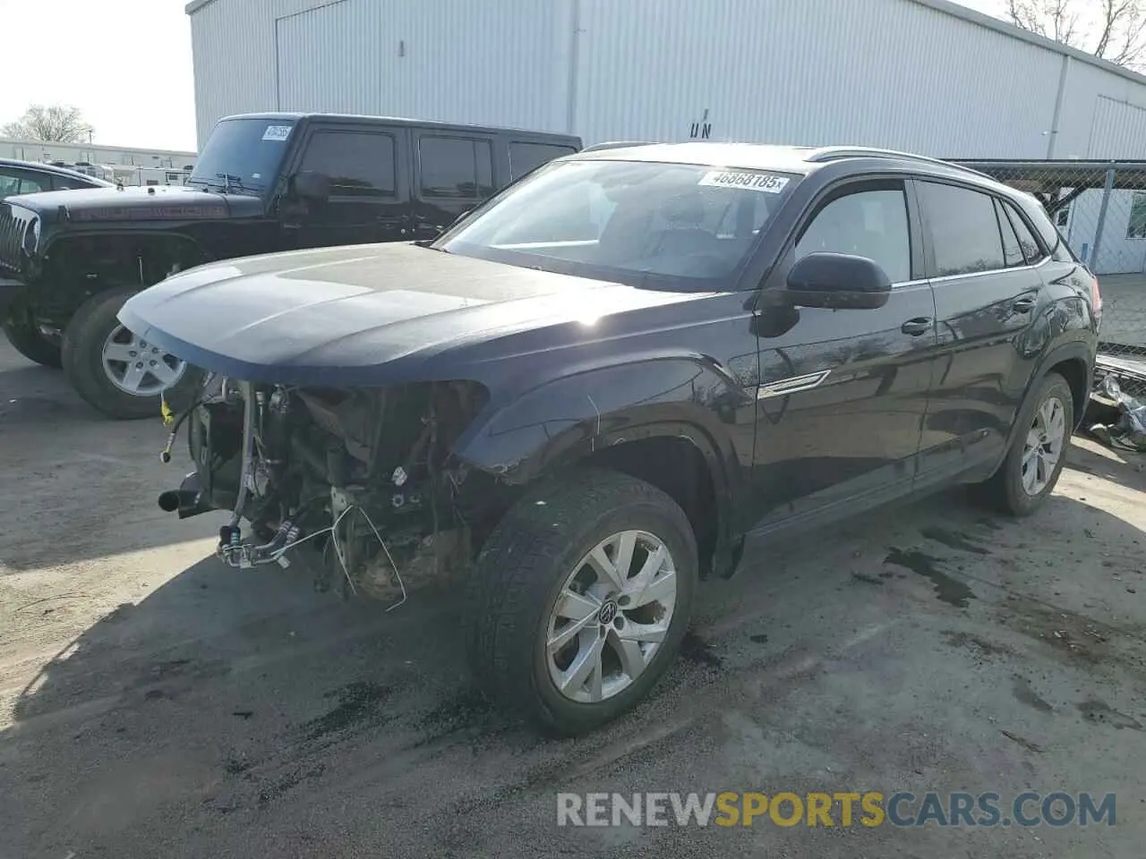 1 fotografías del automóvil dañado 1V2AC2CA6MC210262 VOLKSWAGEN ATLAS 2021