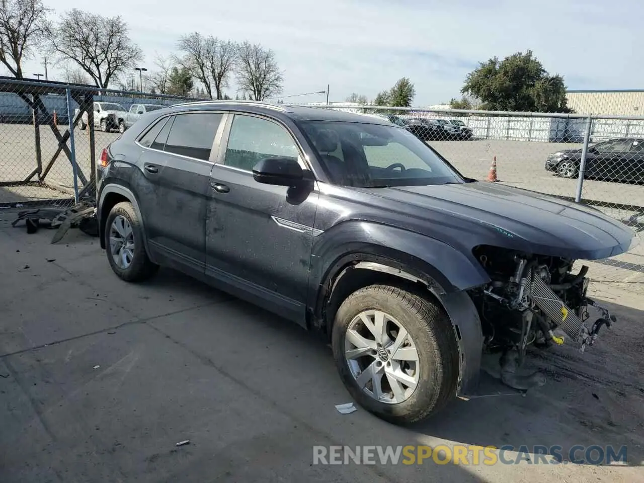 4 fotografías del automóvil dañado 1V2AC2CA6MC210262 VOLKSWAGEN ATLAS 2021