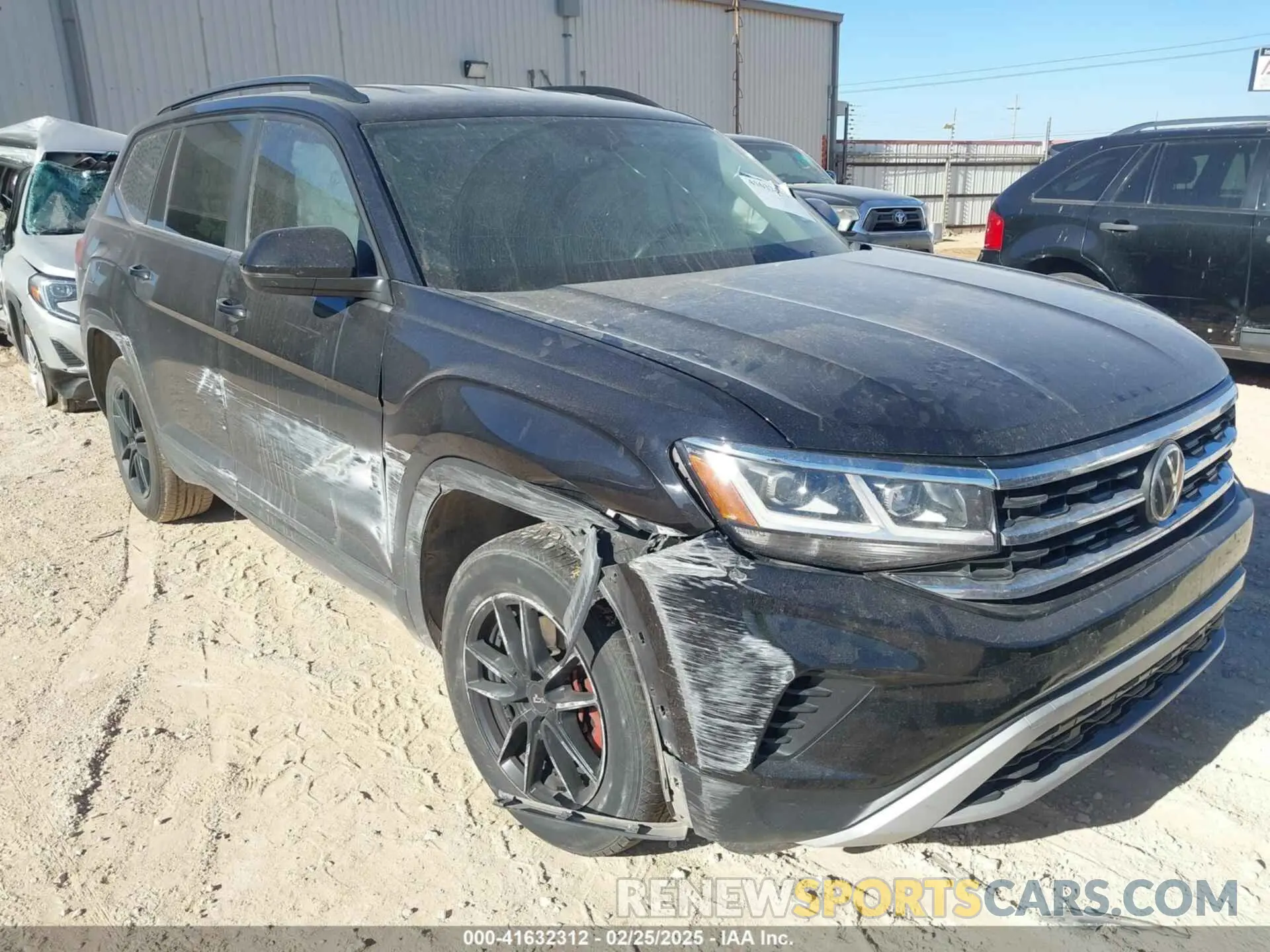 6 fotografías del automóvil dañado 1V2AP2CA1MC509016 VOLKSWAGEN ATLAS 2021