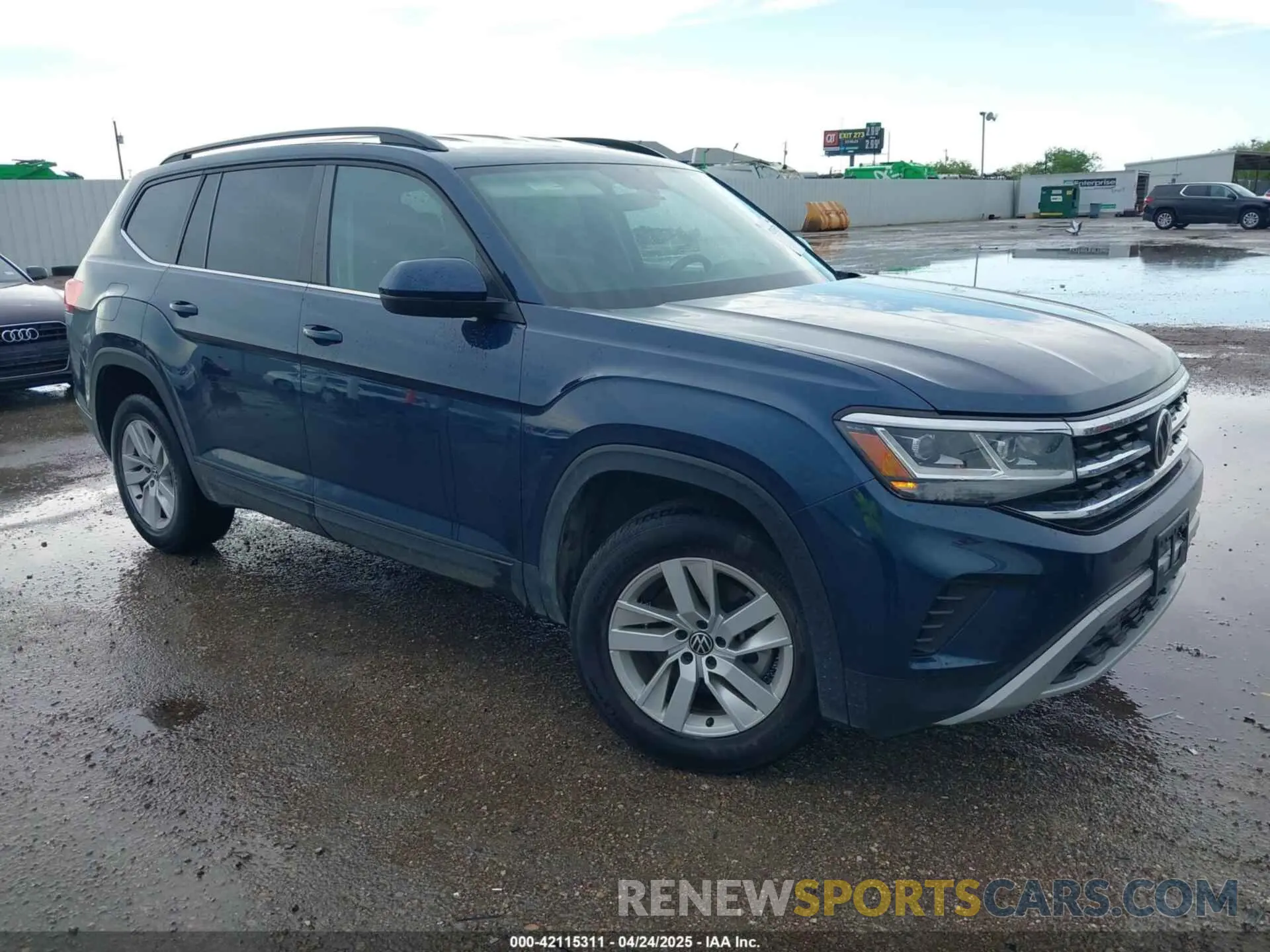 1 fotografías del automóvil dañado 1V2AP2CA4MC562633 VOLKSWAGEN ATLAS 2021
