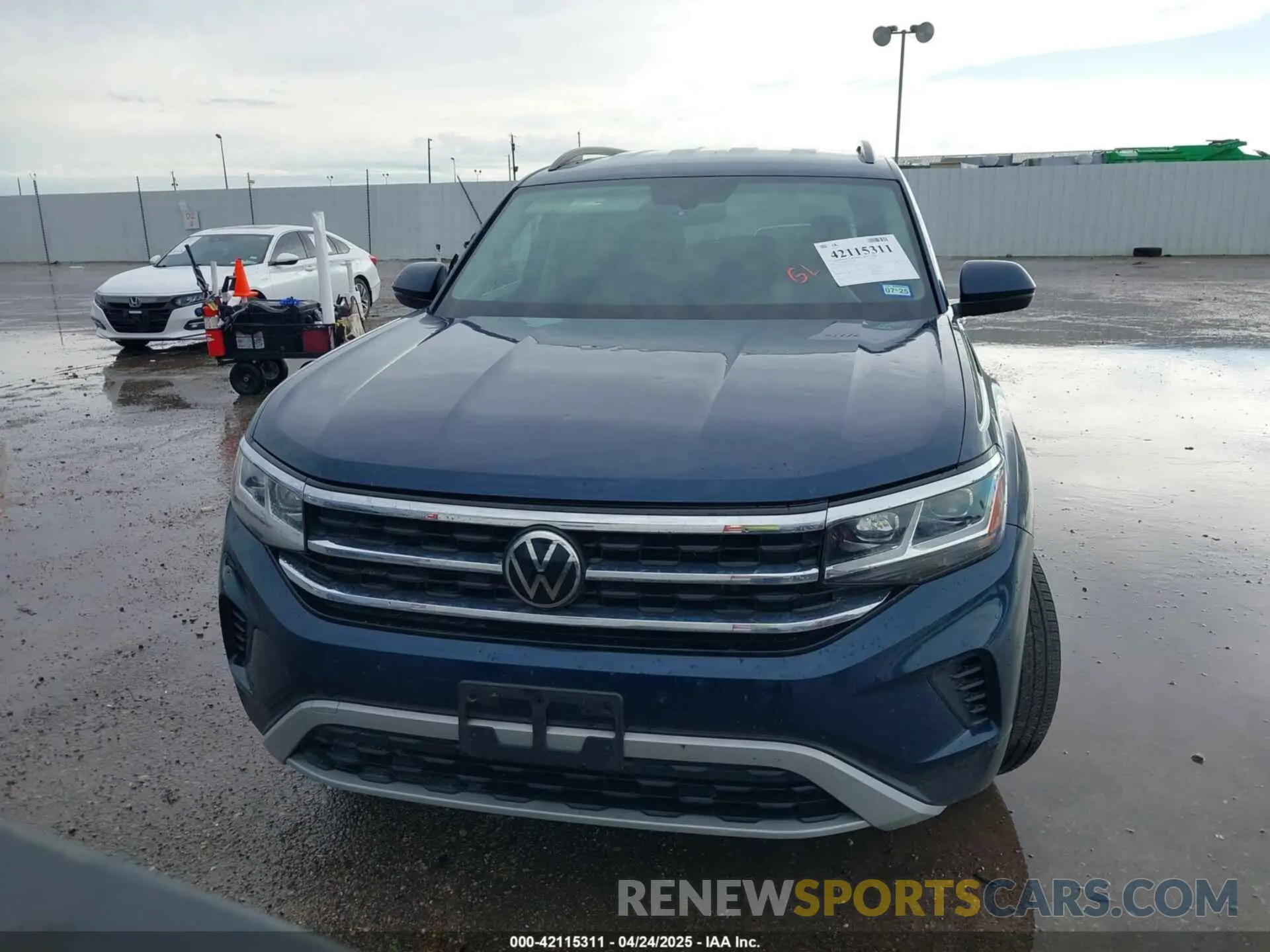 12 fotografías del automóvil dañado 1V2AP2CA4MC562633 VOLKSWAGEN ATLAS 2021