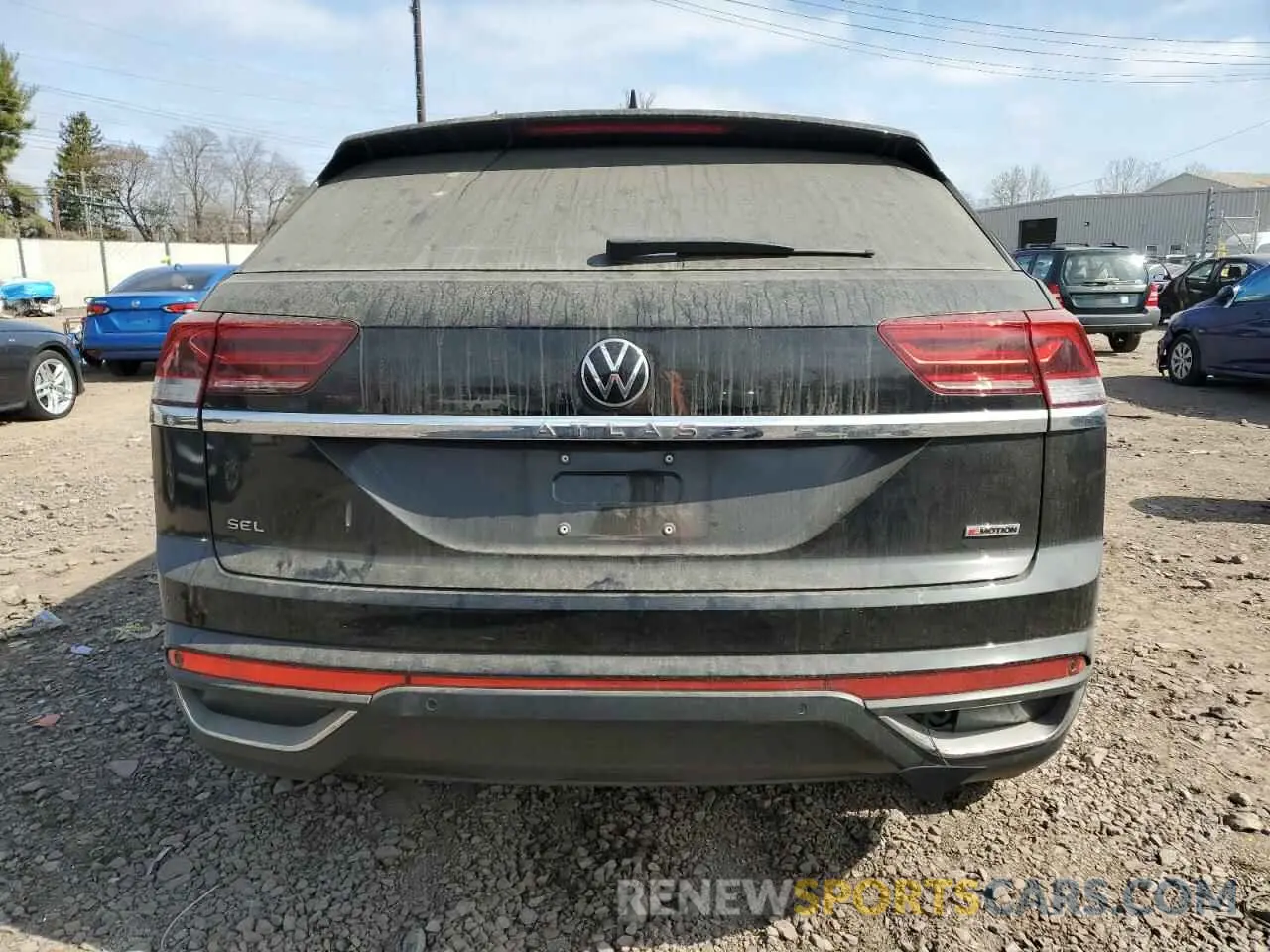 6 fotografías del automóvil dañado 1V2BC2CA0MC203991 VOLKSWAGEN ATLAS 2021