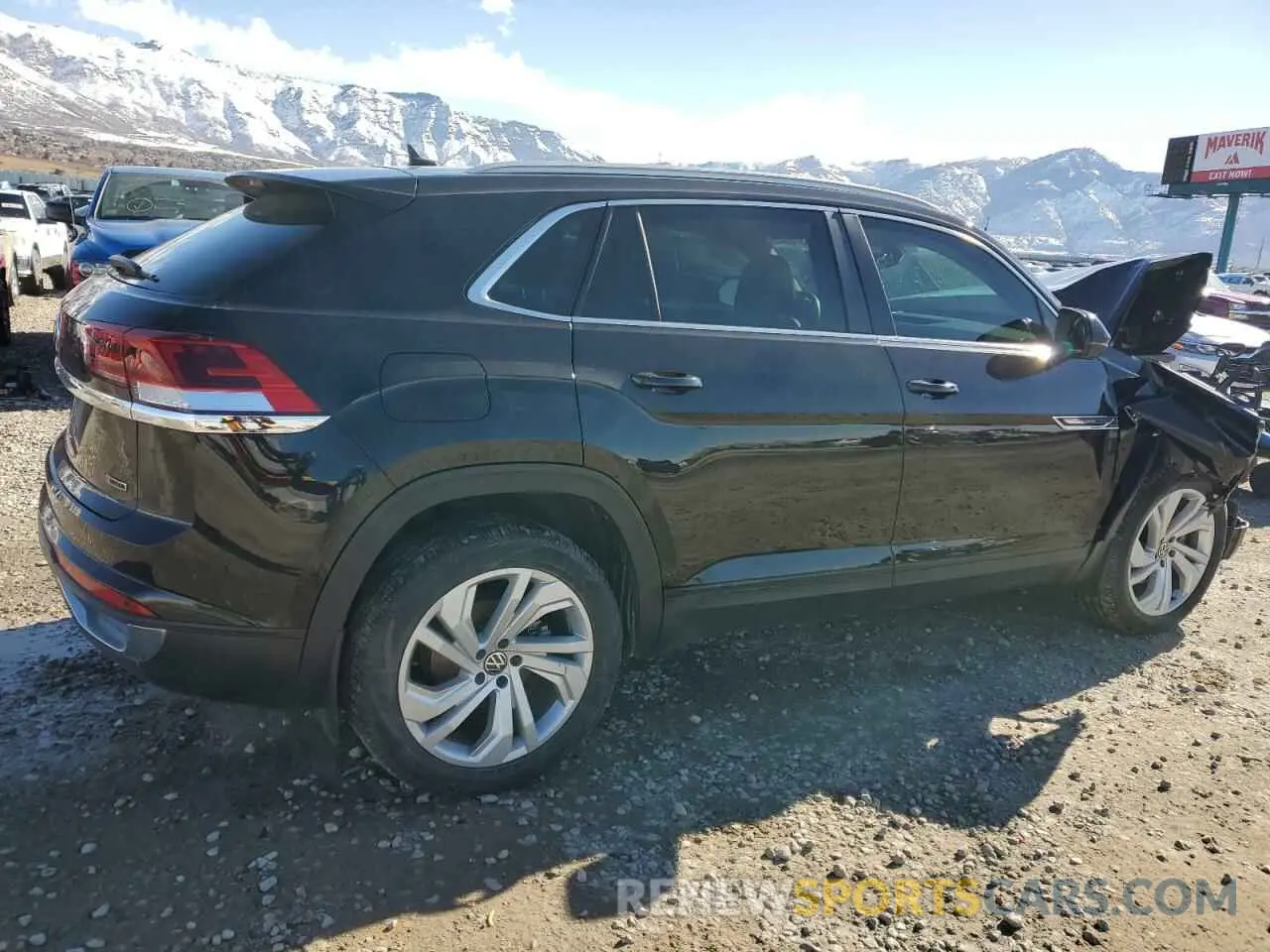 3 fotografías del automóvil dañado 1V2BC2CA5MC235030 VOLKSWAGEN ATLAS 2021