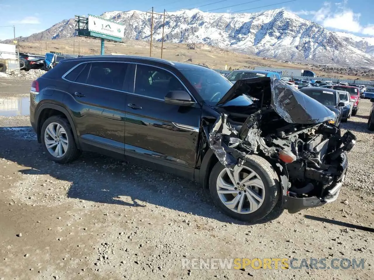 4 fotografías del automóvil dañado 1V2BC2CA5MC235030 VOLKSWAGEN ATLAS 2021