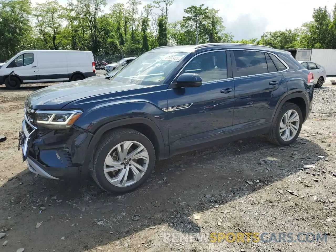 1 fotografías del automóvil dañado 1V2BC2CA7MC236339 VOLKSWAGEN ATLAS 2021