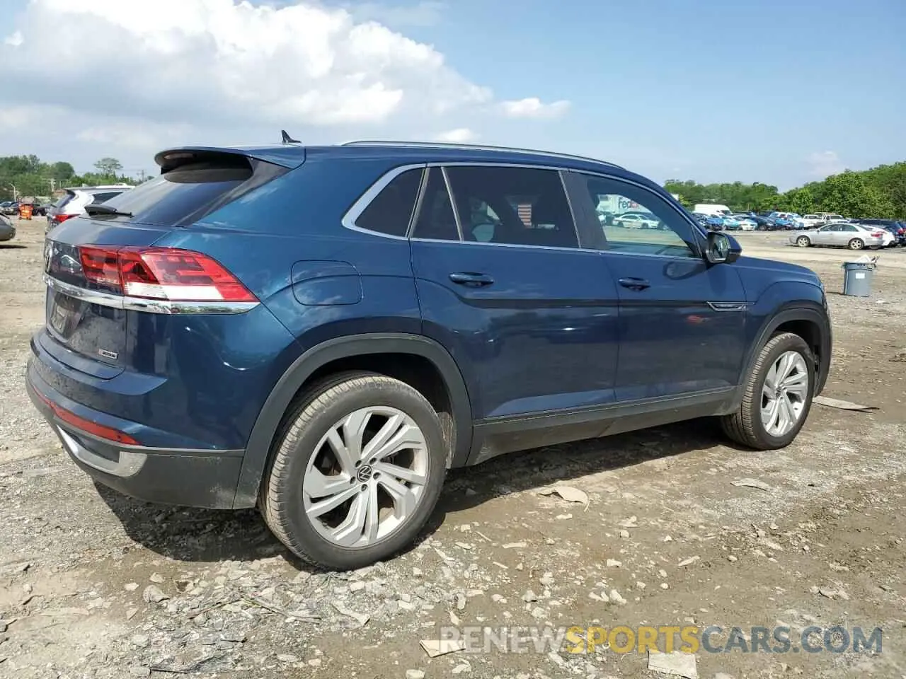3 fotografías del automóvil dañado 1V2BC2CA7MC236339 VOLKSWAGEN ATLAS 2021