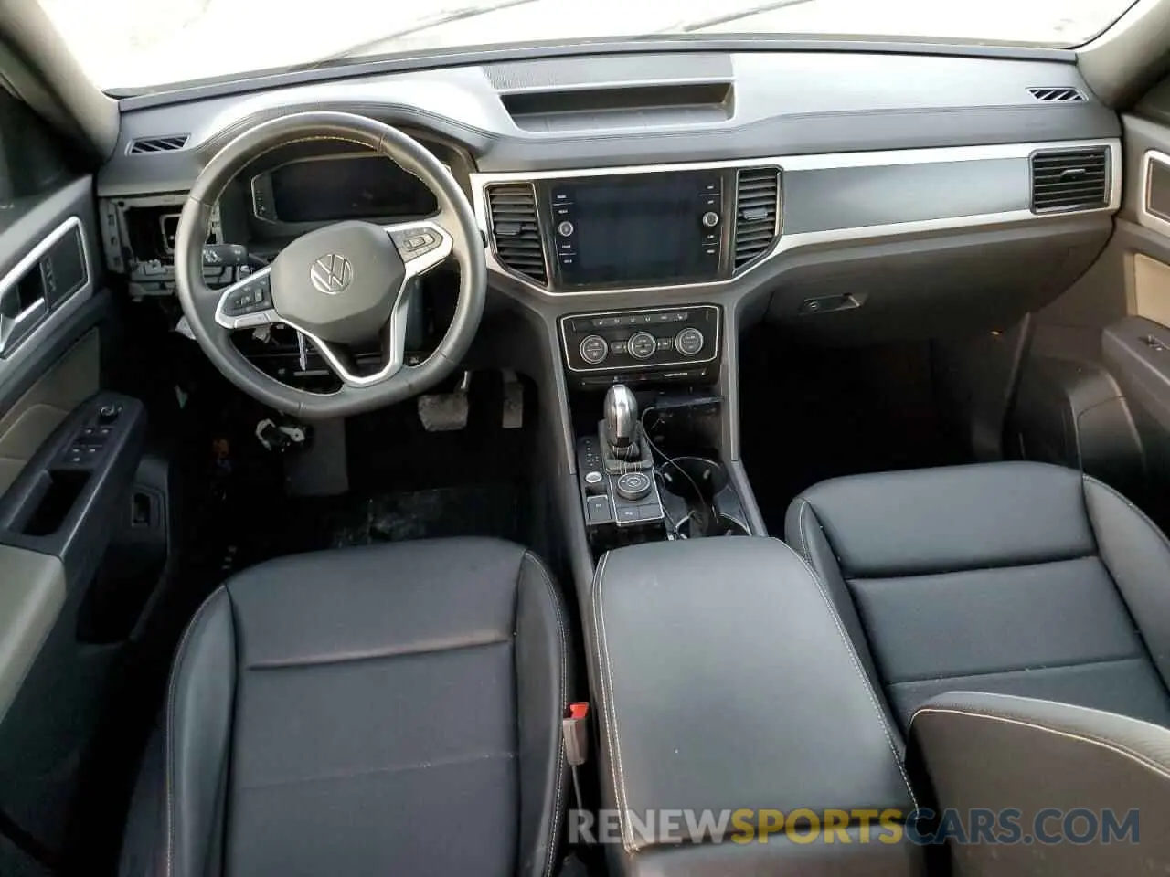 8 fotografías del automóvil dañado 1V2BE2CA5MC219484 VOLKSWAGEN ATLAS 2021