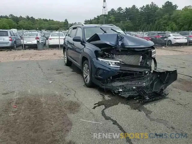 15 fotografías del automóvil dañado 1V2BP2CAXMC566223 VOLKSWAGEN ATLAS 2021