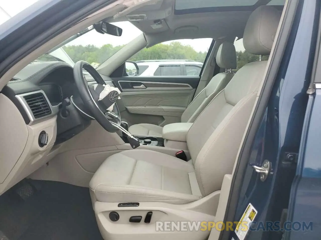 7 fotografías del automóvil dañado 1V2BP2CAXMC566223 VOLKSWAGEN ATLAS 2021