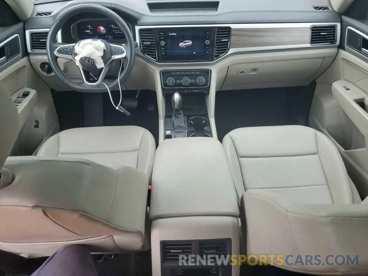 8 fotografías del automóvil dañado 1V2BP2CAXMC566223 VOLKSWAGEN ATLAS 2021