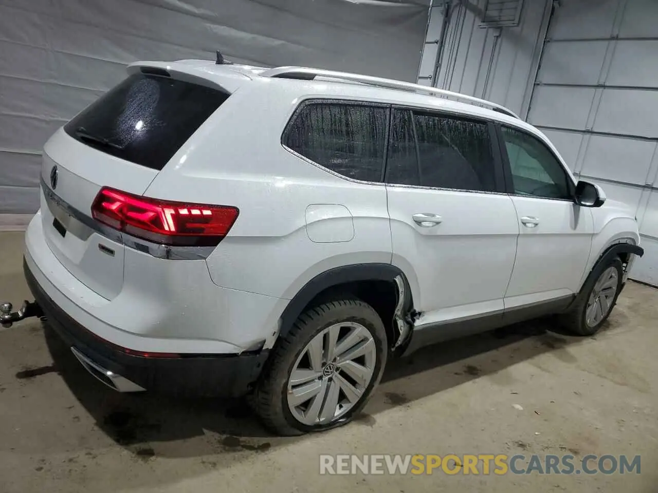 3 fotografías del automóvil dañado 1V2BR2CA0MC581890 VOLKSWAGEN ATLAS 2021