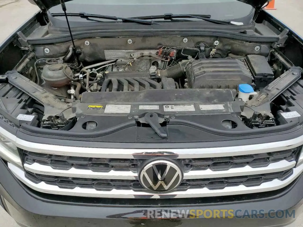 12 fotografías del automóvil dañado 1V2BR2CA2MC500839 VOLKSWAGEN ATLAS 2021