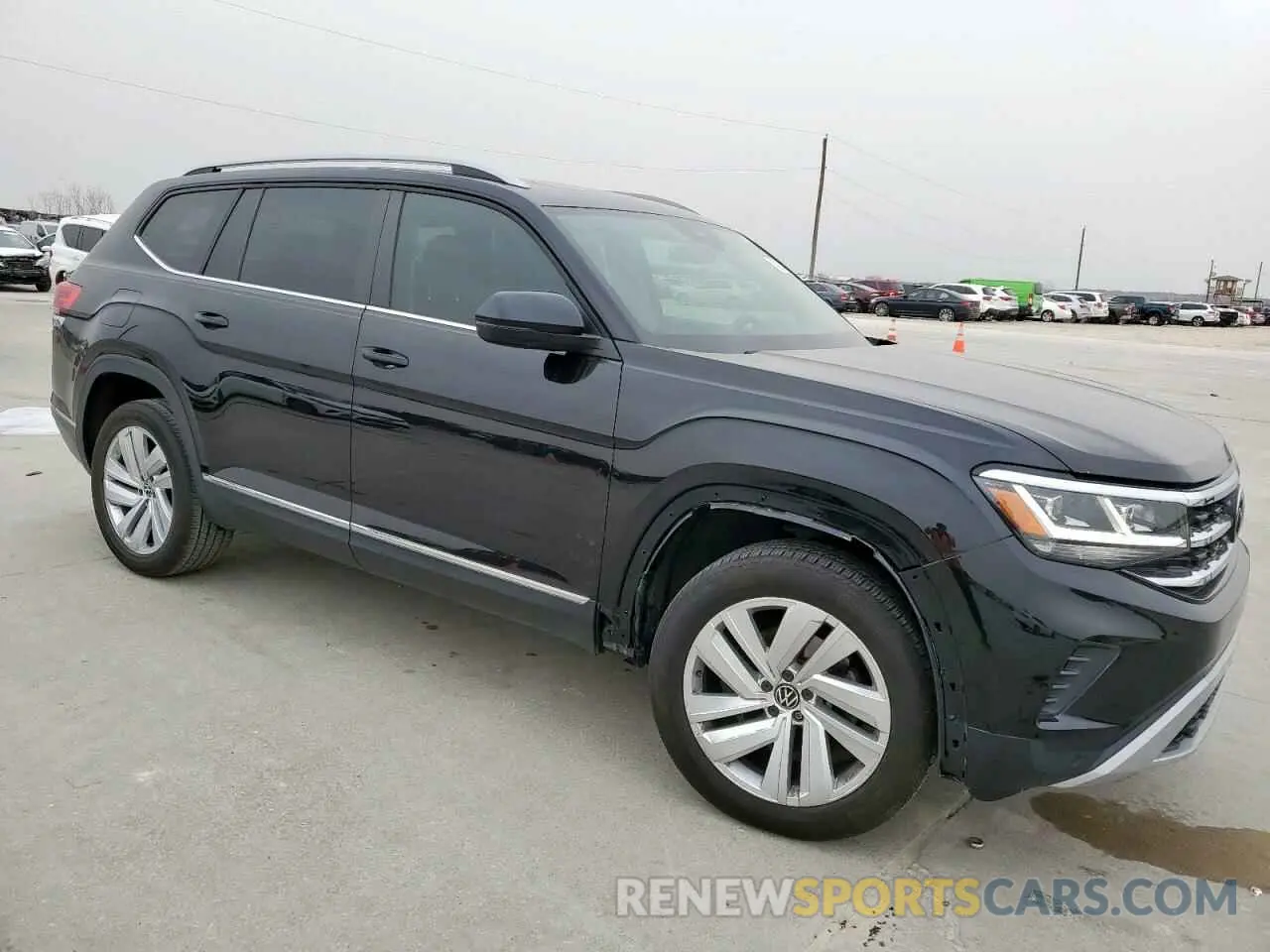 4 fotografías del automóvil dañado 1V2BR2CA2MC500839 VOLKSWAGEN ATLAS 2021