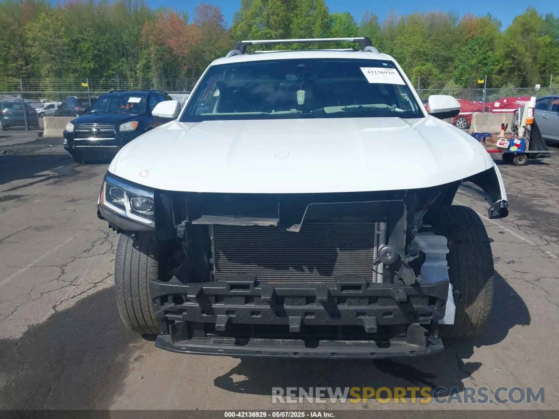13 fotografías del automóvil dañado 1V2BR2CA5MC523418 VOLKSWAGEN ATLAS 2021