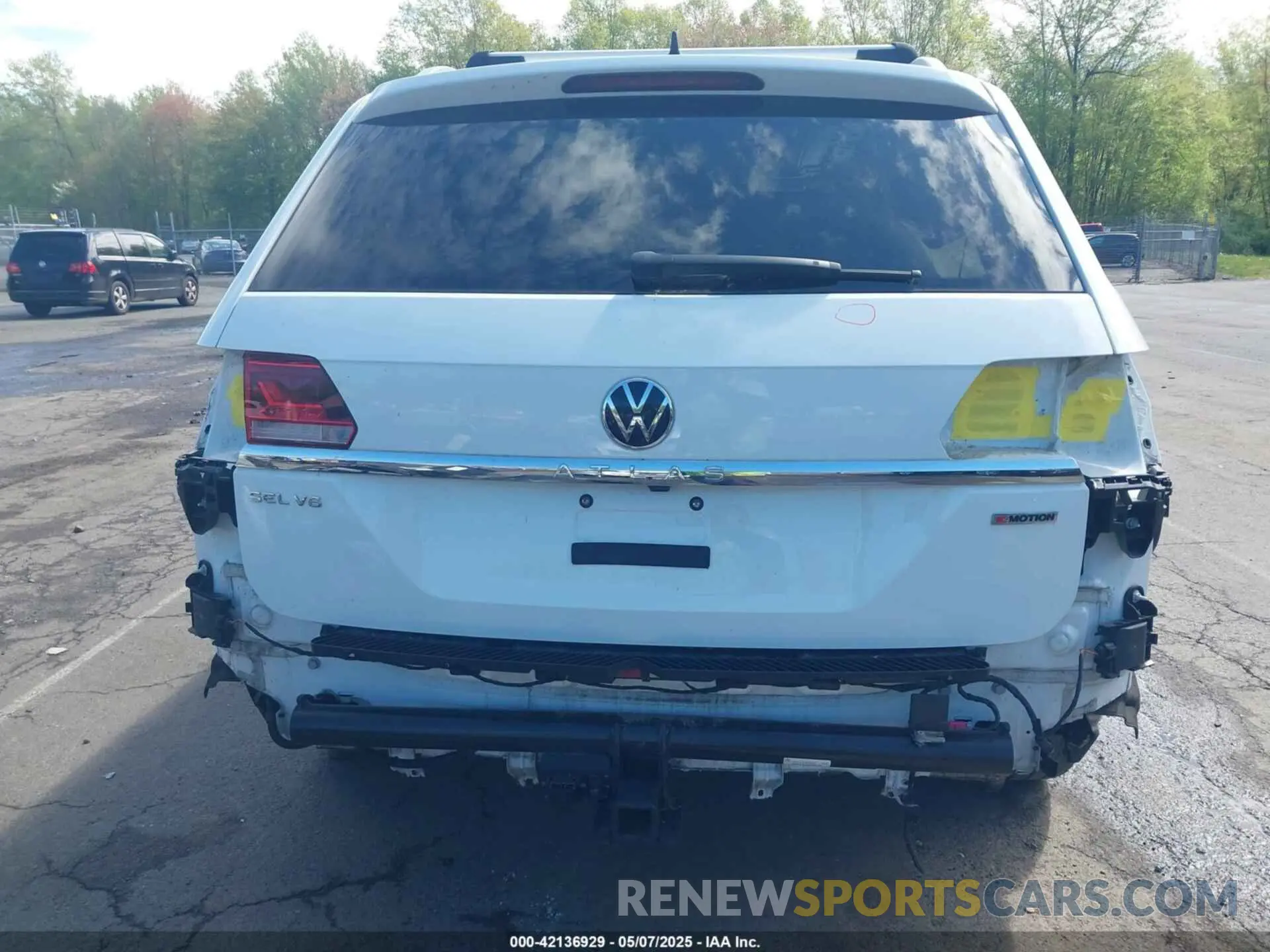 17 fotografías del automóvil dañado 1V2BR2CA5MC523418 VOLKSWAGEN ATLAS 2021