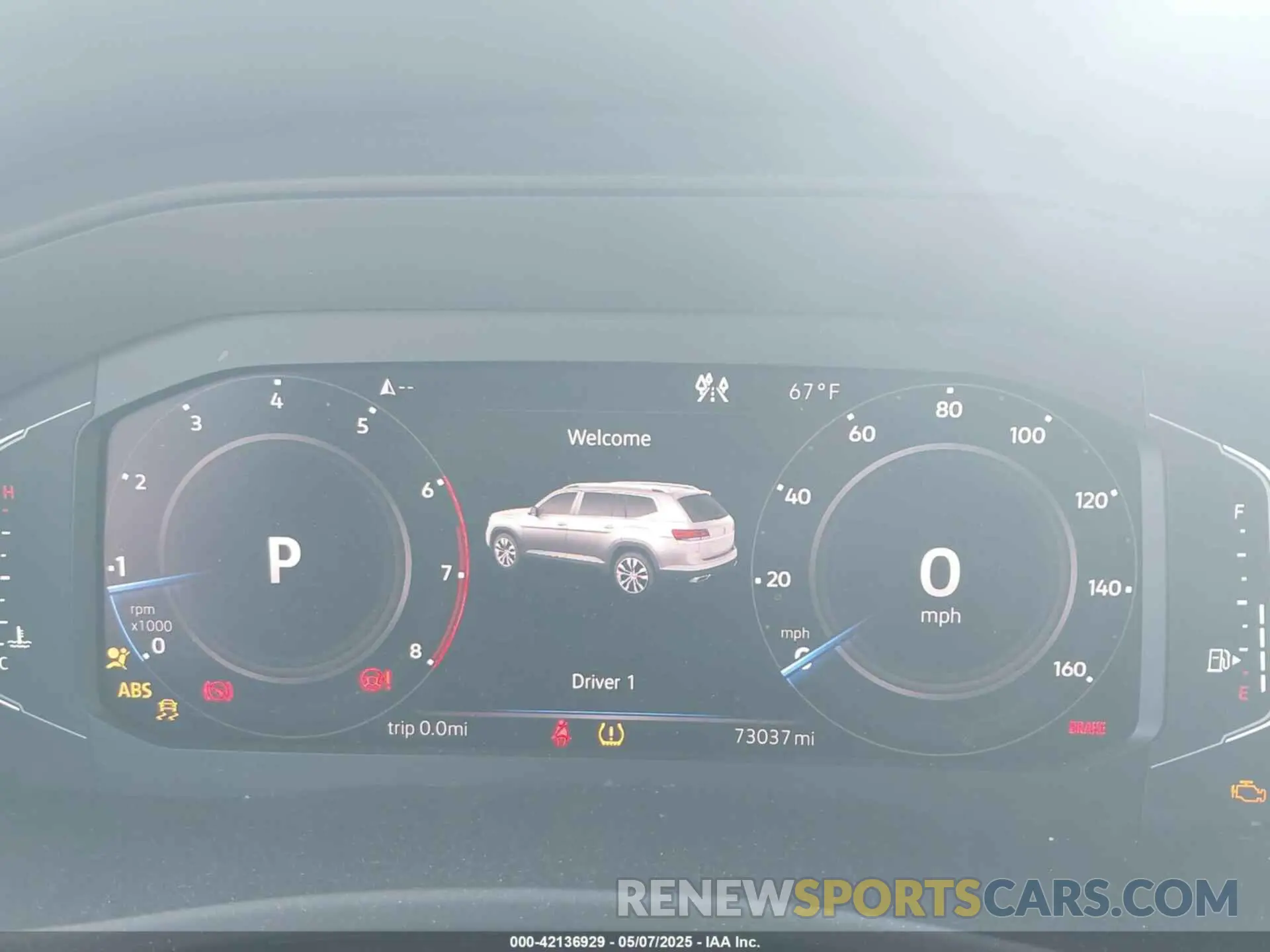 7 fotografías del automóvil dañado 1V2BR2CA5MC523418 VOLKSWAGEN ATLAS 2021