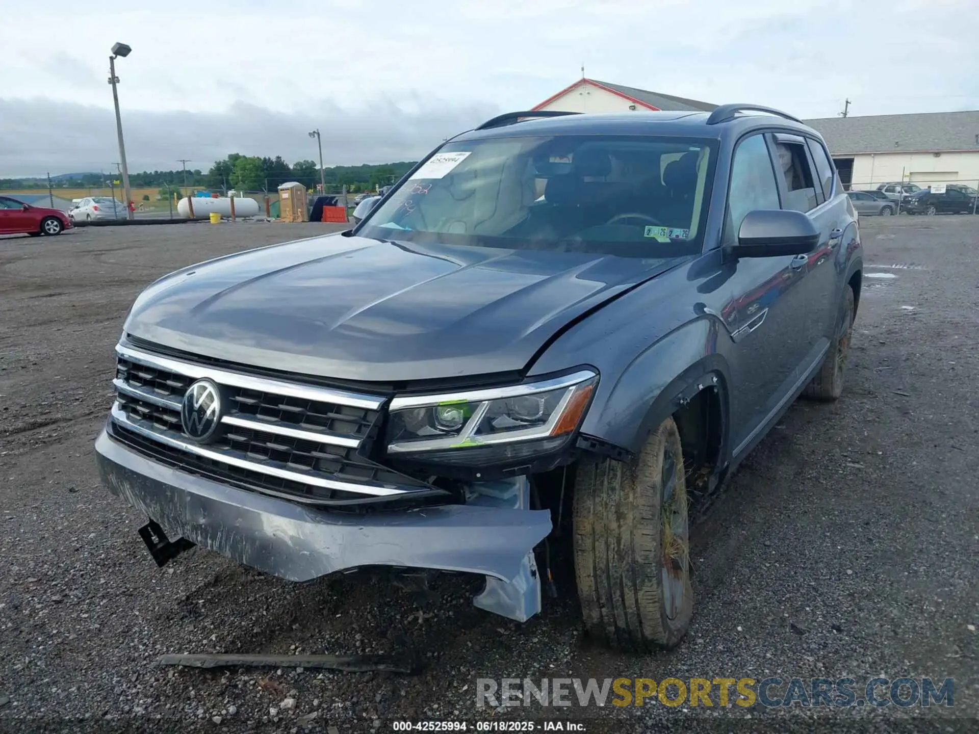 6 fotografías del automóvil dañado 1V2BR2CA5MC607965 VOLKSWAGEN ATLAS 2021