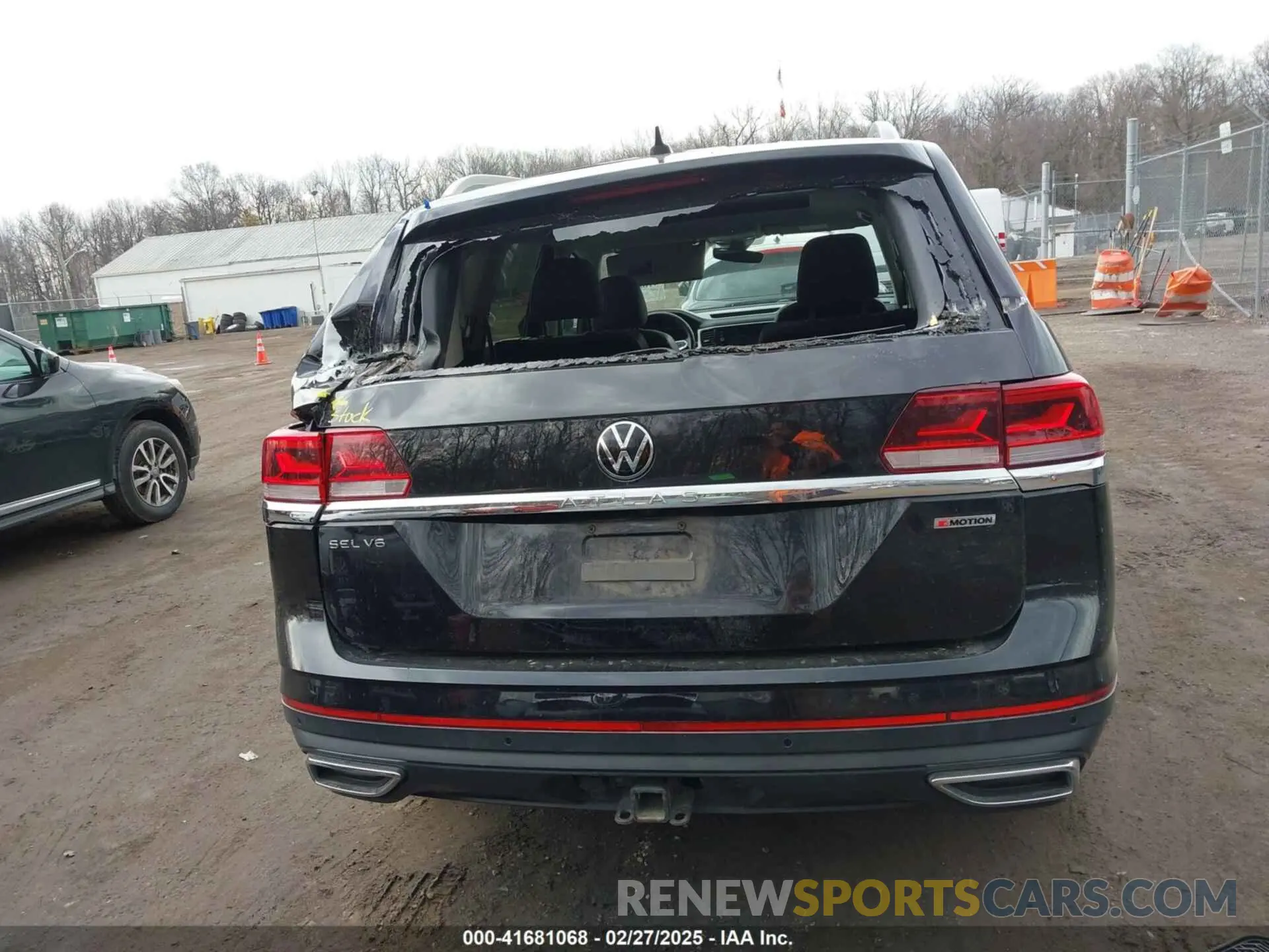 16 fotografías del automóvil dañado 1V2BR2CA6MC502917 VOLKSWAGEN ATLAS 2021
