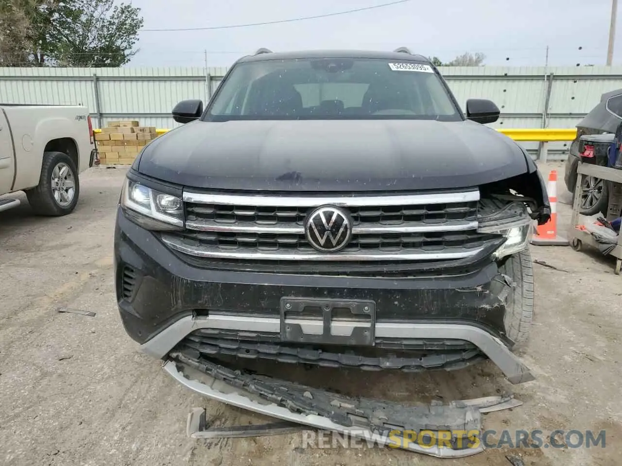 5 fotografías del automóvil dañado 1V2BR2CA8MC560592 VOLKSWAGEN ATLAS 2021