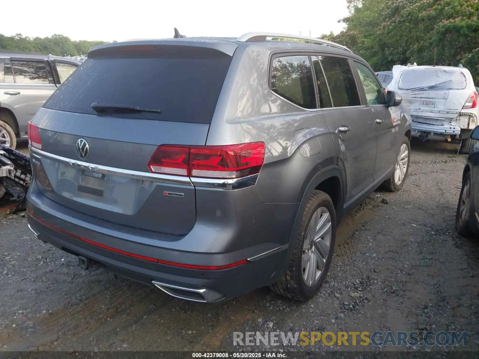 4 fotografías del automóvil dañado 1V2BR2CA8MC577991 VOLKSWAGEN ATLAS 2021