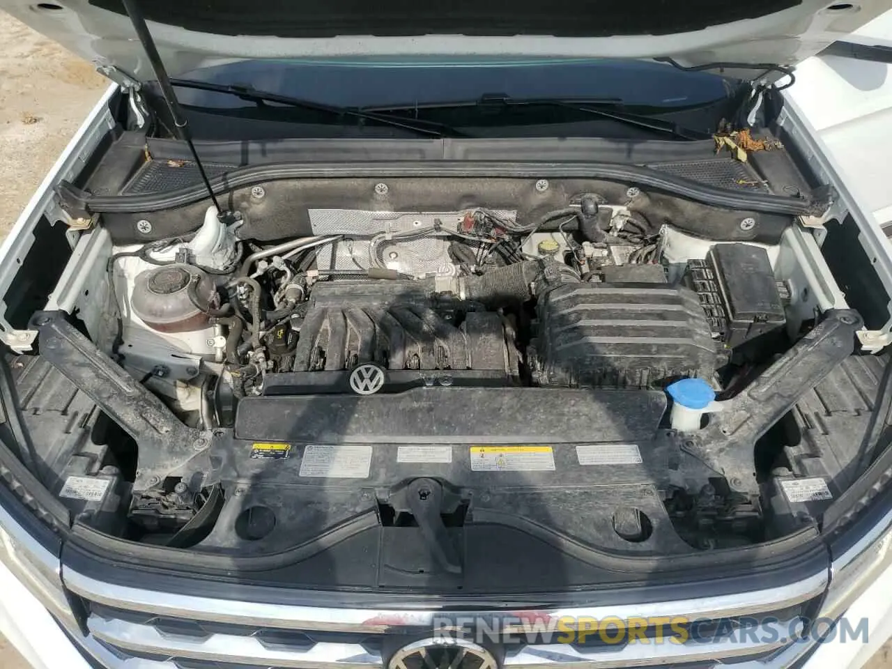 12 fotografías del automóvil dañado 1V2BR2CAXMC562859 VOLKSWAGEN ATLAS 2021
