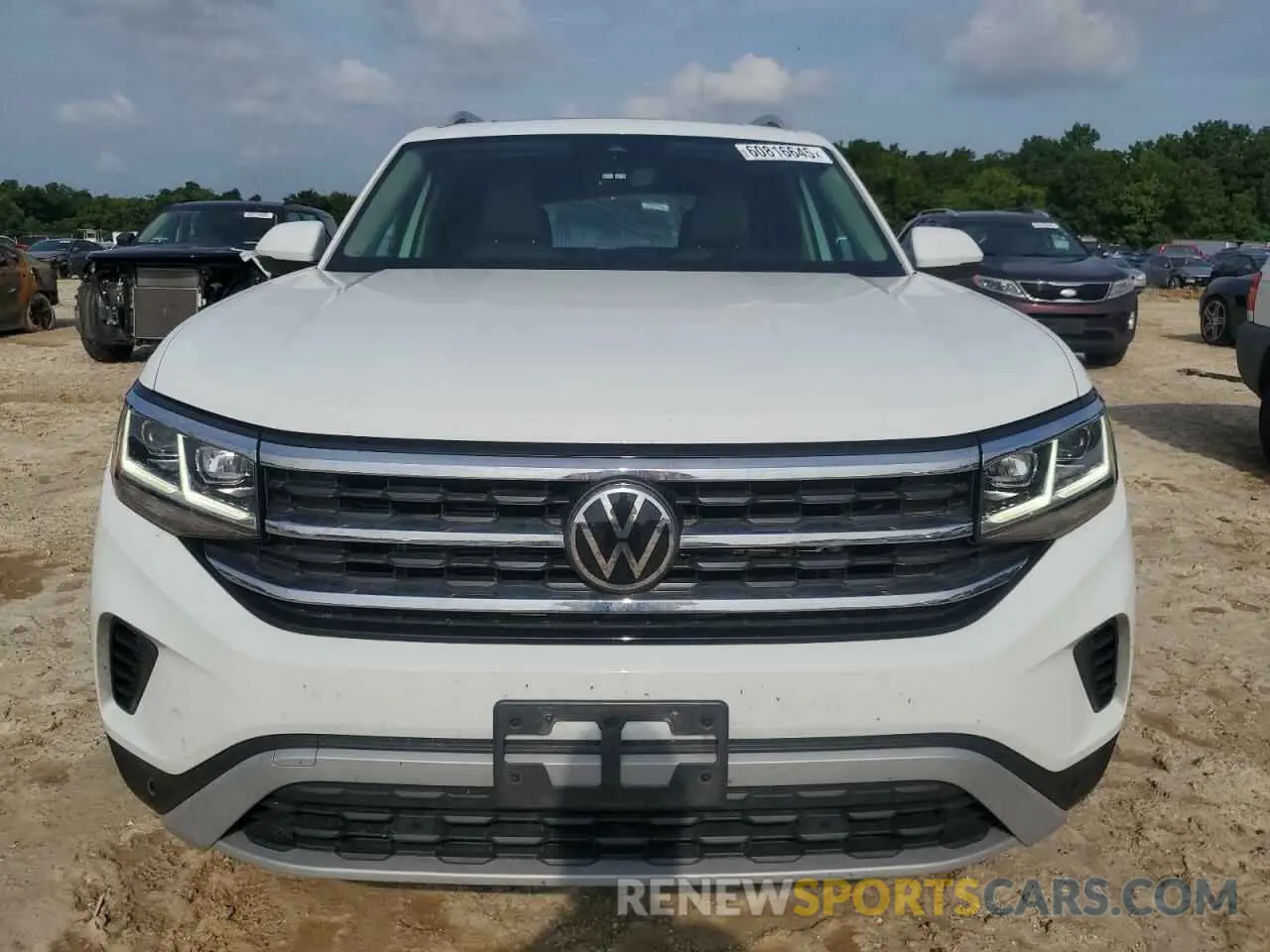 5 fotografías del automóvil dañado 1V2BR2CAXMC562859 VOLKSWAGEN ATLAS 2021