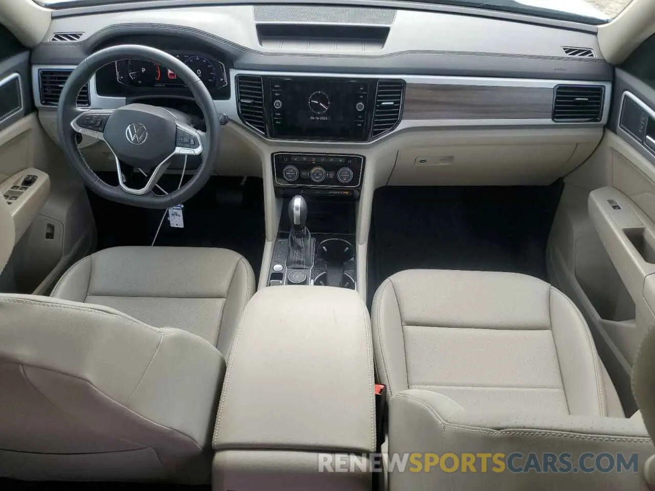 8 fotografías del automóvil dañado 1V2BR2CAXMC562859 VOLKSWAGEN ATLAS 2021