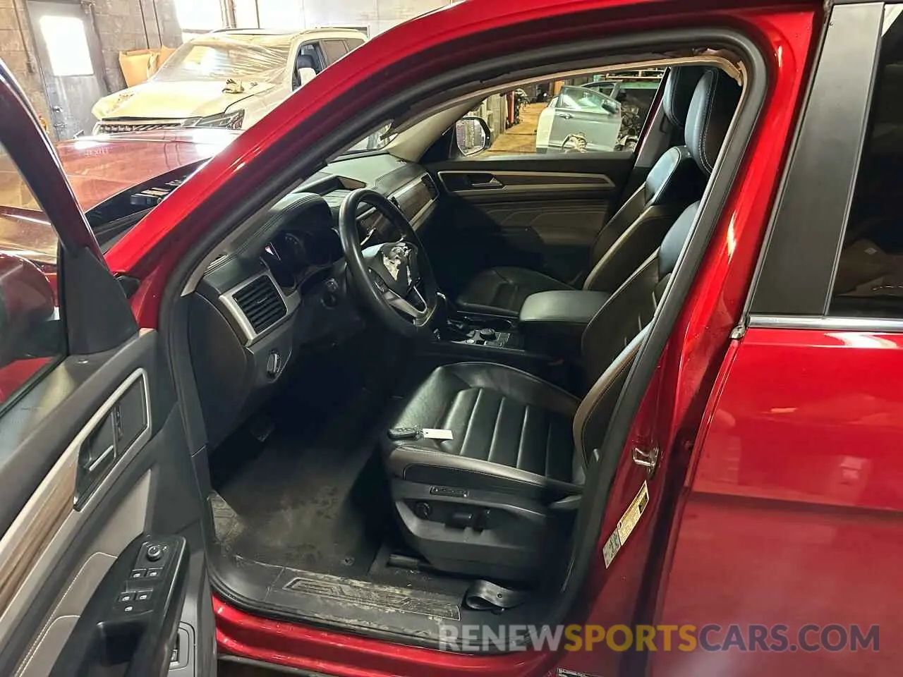 7 fotografías del automóvil dañado 1V2BR2CAXMC563719 VOLKSWAGEN ATLAS 2021