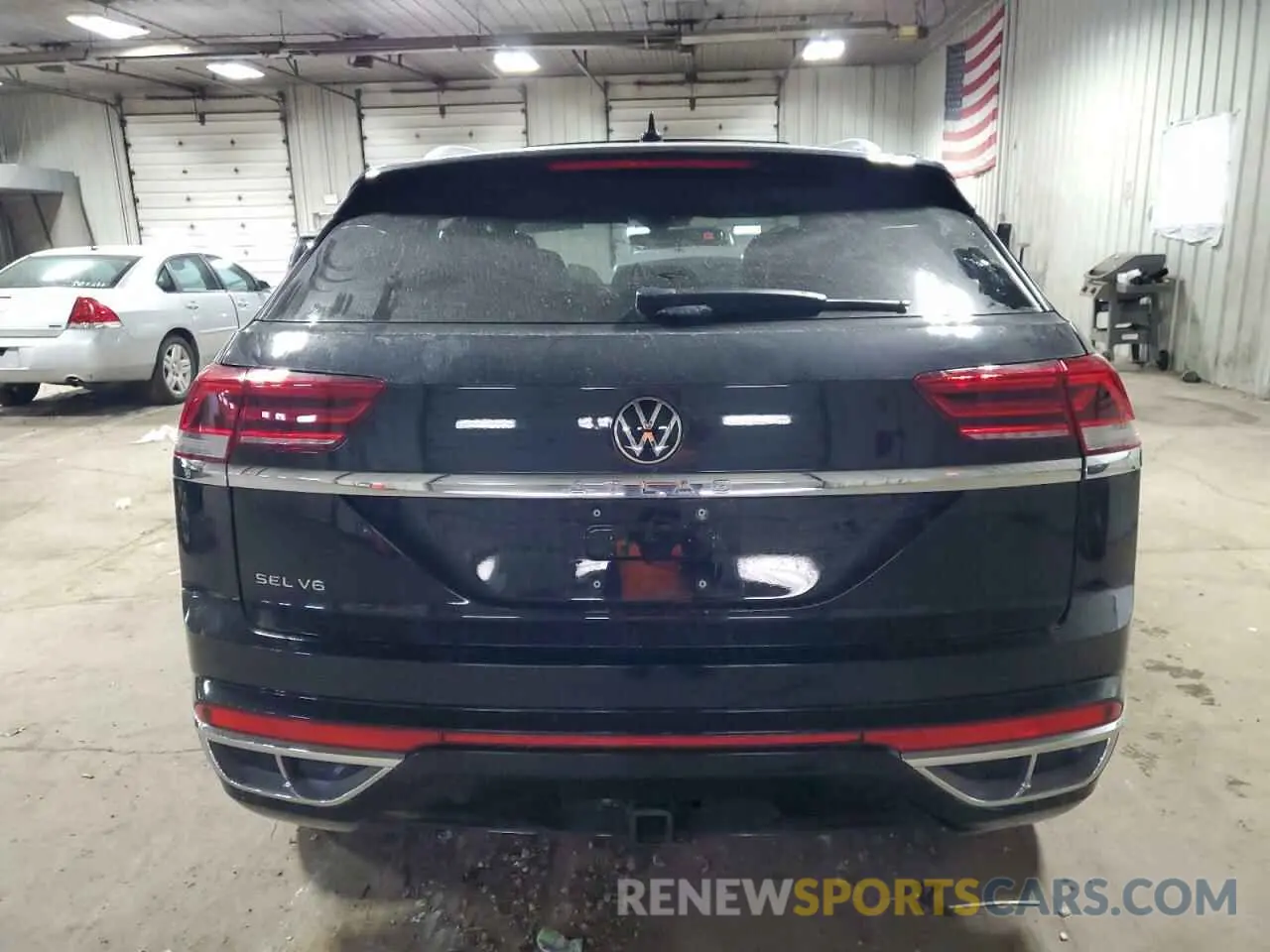 6 fotografías del automóvil dañado 1V2CE2CA2MC214313 VOLKSWAGEN ATLAS 2021