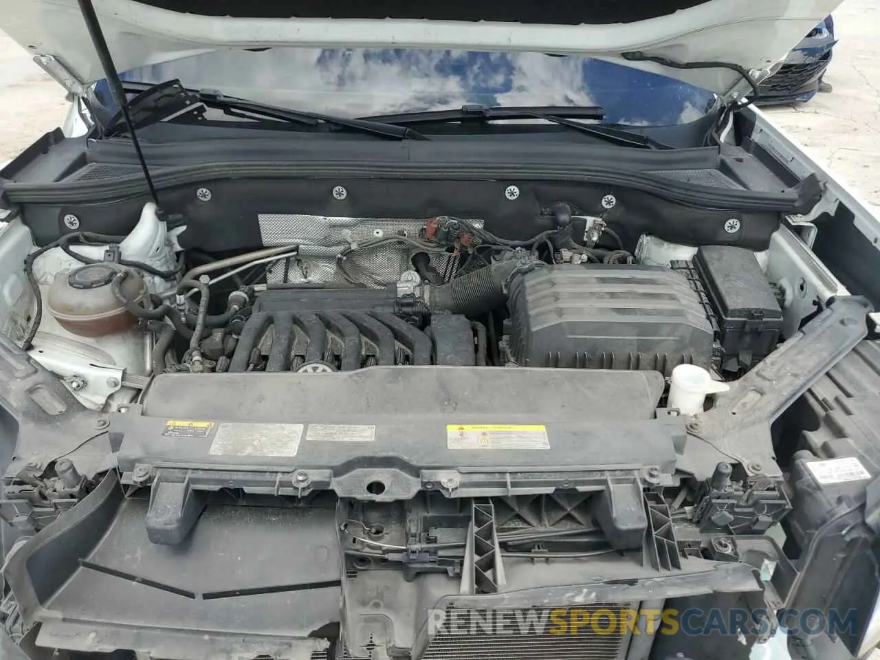 12 fotografías del automóvil dañado 1V2CE2CA9MC221744 VOLKSWAGEN ATLAS 2021