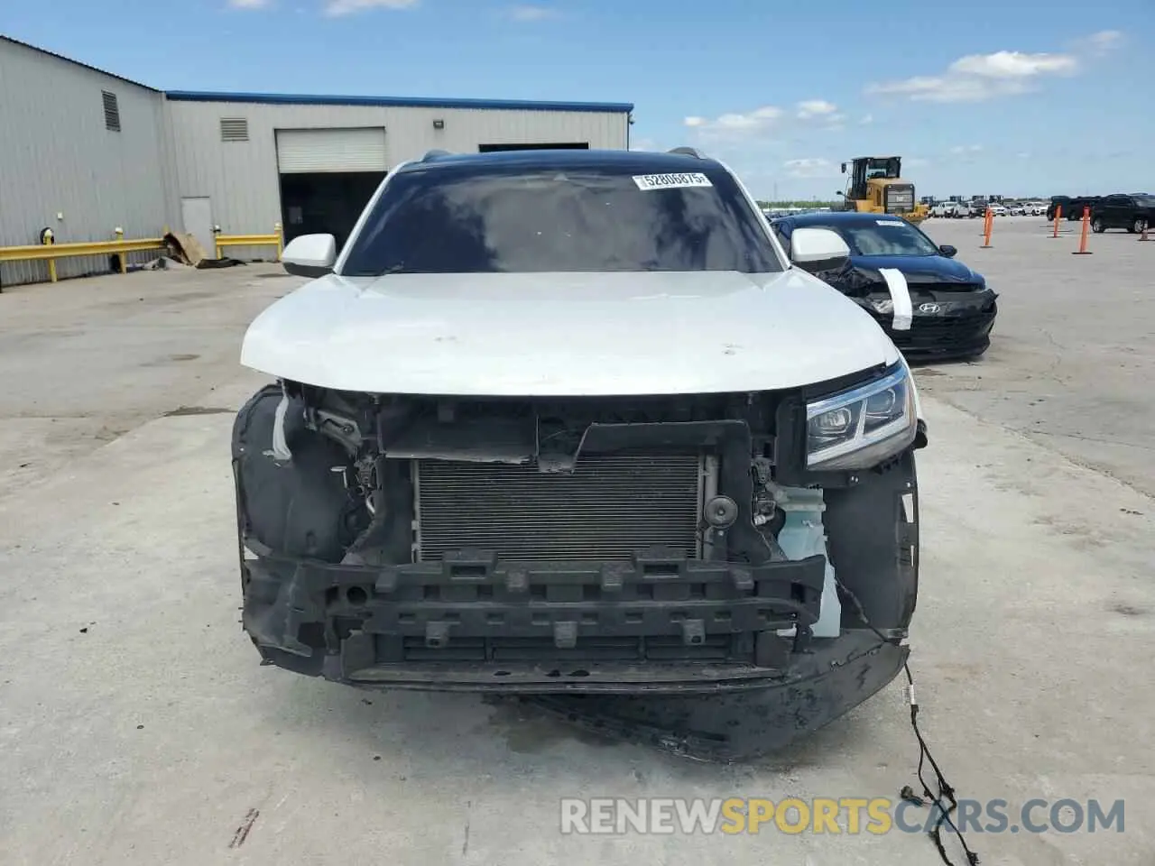 5 fotografías del automóvil dañado 1V2CE2CA9MC221744 VOLKSWAGEN ATLAS 2021