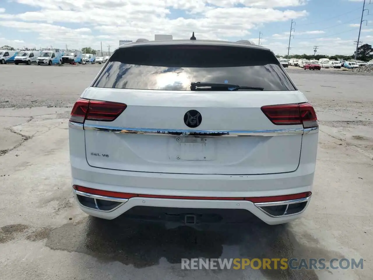 6 fotografías del automóvil dañado 1V2CE2CA9MC221744 VOLKSWAGEN ATLAS 2021
