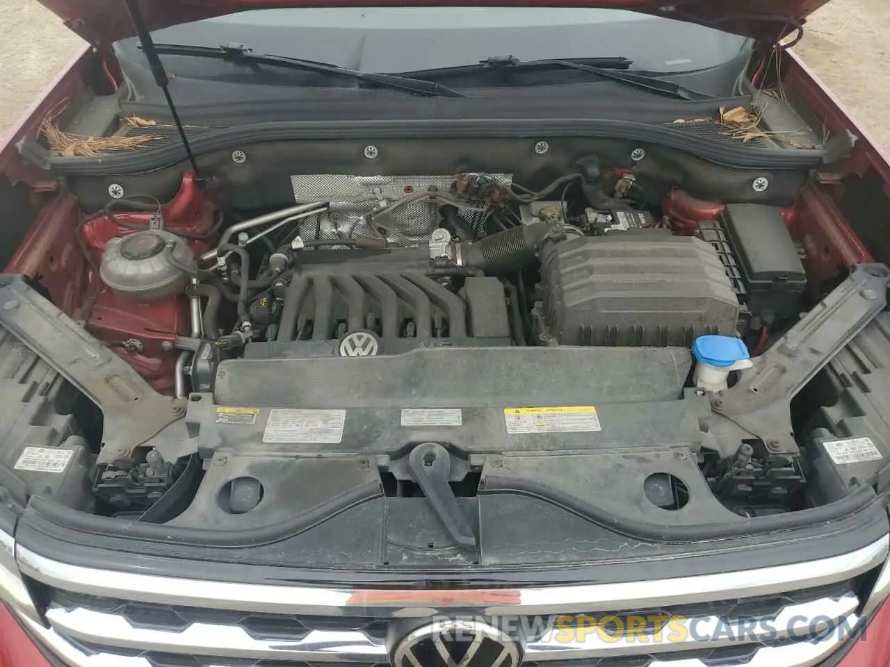 13 fotografías del automóvil dañado 1V2EE2CA5MC217358 VOLKSWAGEN ATLAS 2021