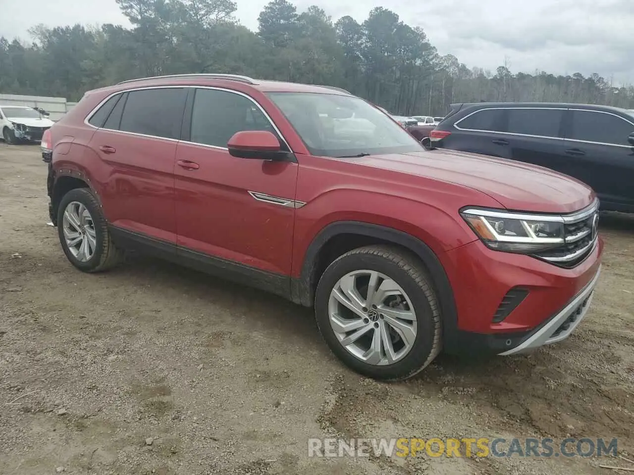 4 fotografías del automóvil dañado 1V2EE2CA5MC217358 VOLKSWAGEN ATLAS 2021