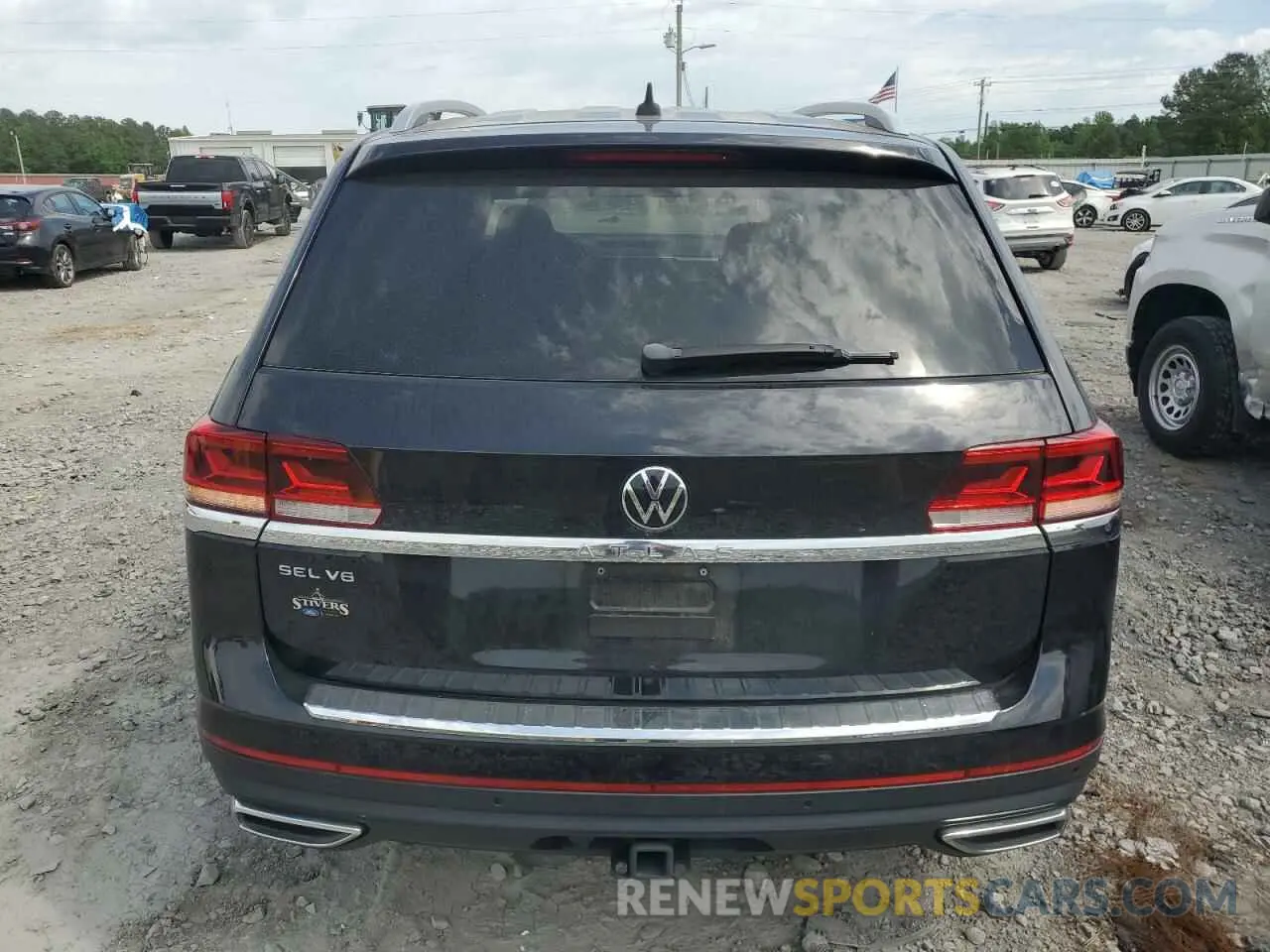 6 fotografías del automóvil dañado 1V2ER2CA1MC530508 VOLKSWAGEN ATLAS 2021