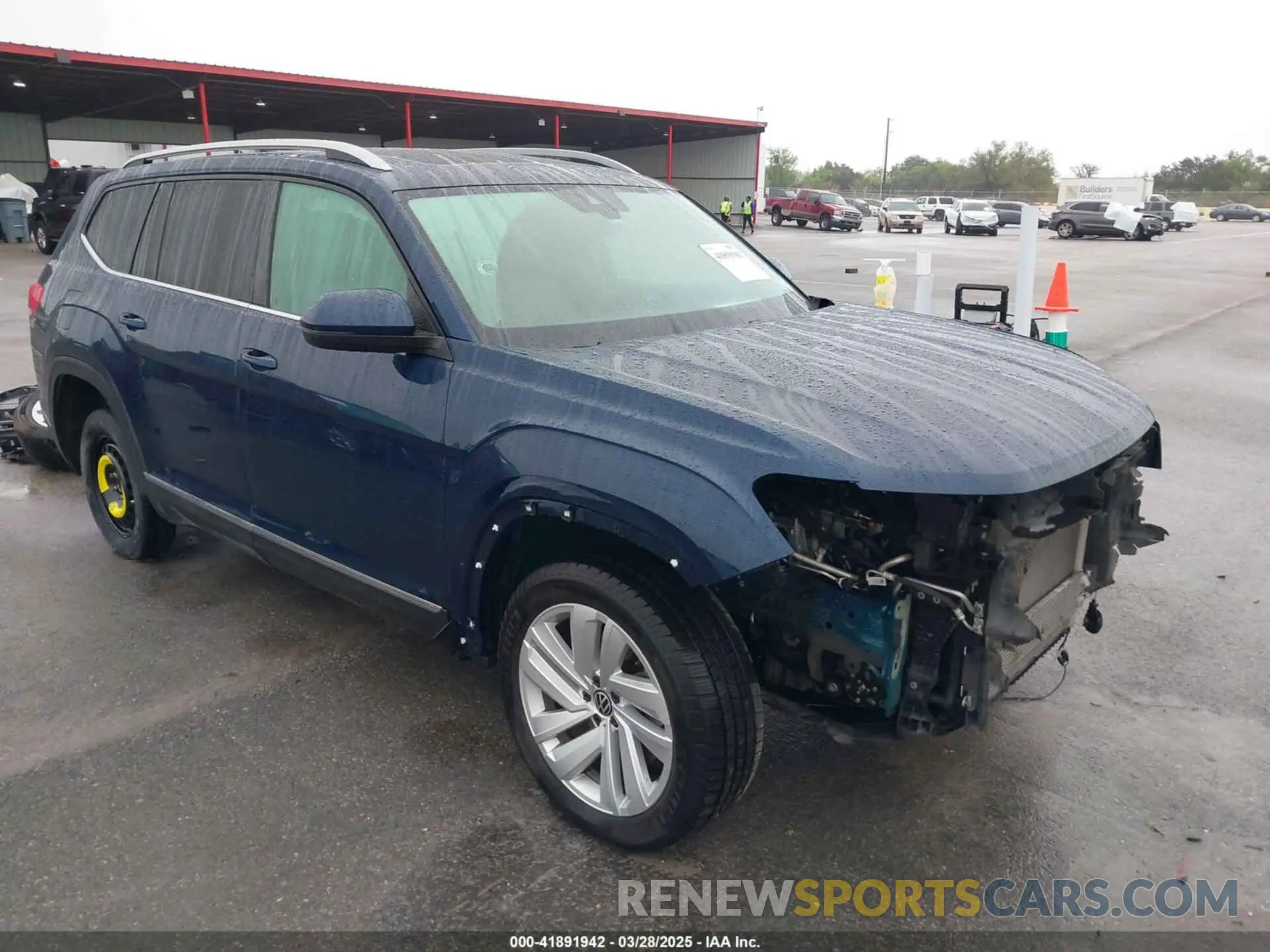 1 fotografías del automóvil dañado 1V2ER2CA3MC559069 VOLKSWAGEN ATLAS 2021