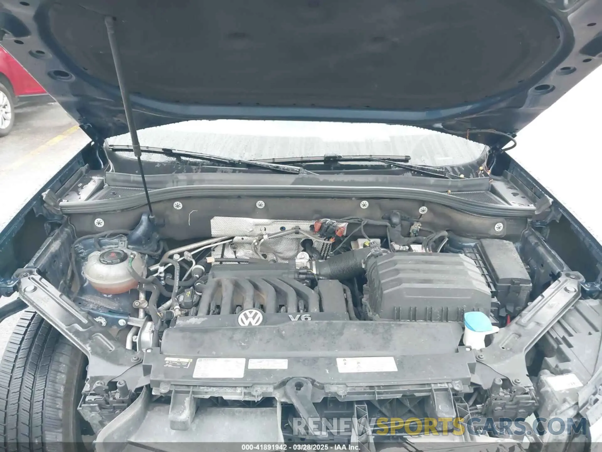 10 fotografías del automóvil dañado 1V2ER2CA3MC559069 VOLKSWAGEN ATLAS 2021