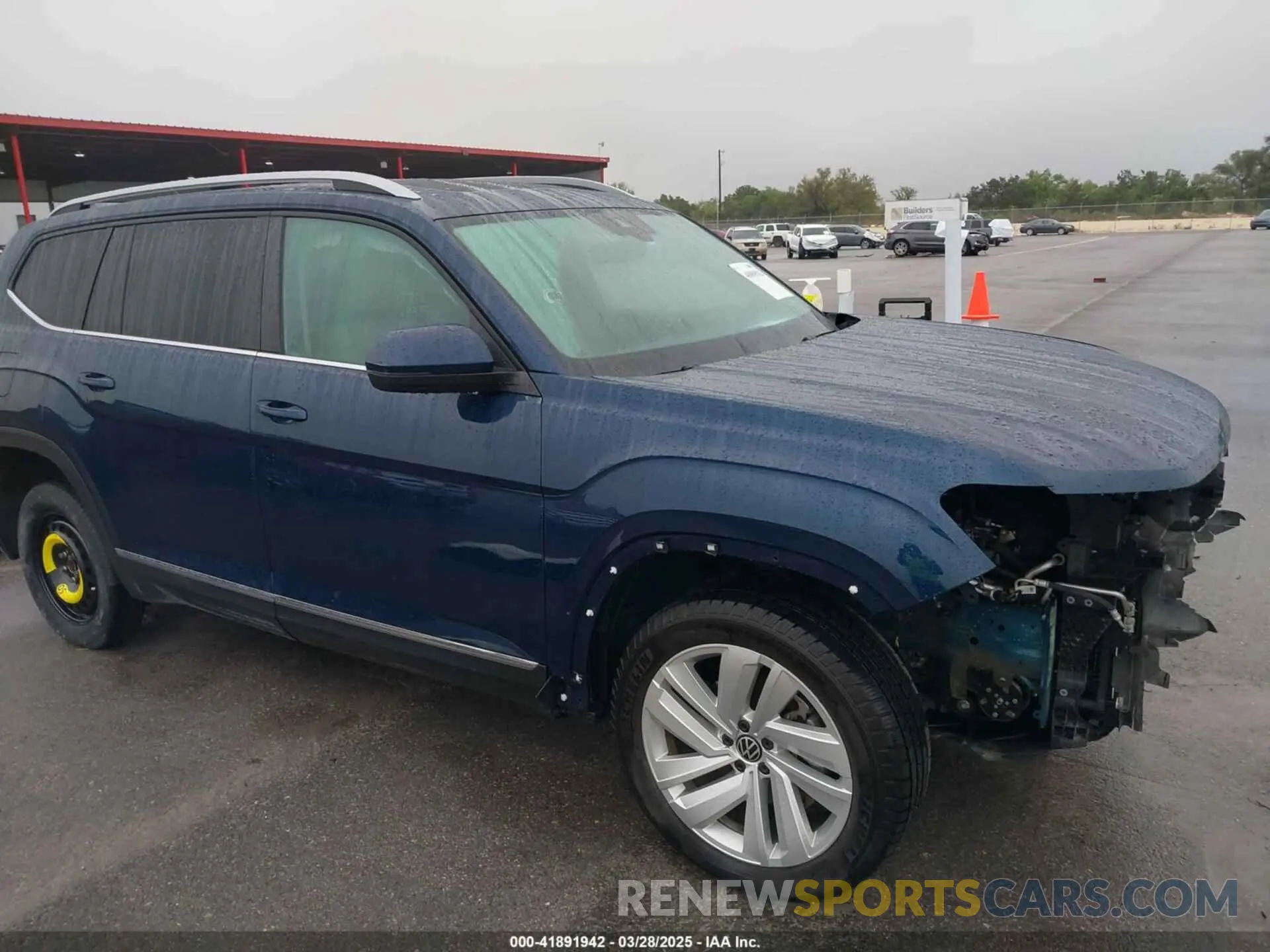 18 fotografías del automóvil dañado 1V2ER2CA3MC559069 VOLKSWAGEN ATLAS 2021