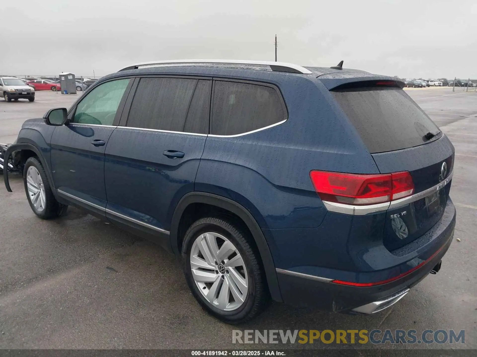3 fotografías del automóvil dañado 1V2ER2CA3MC559069 VOLKSWAGEN ATLAS 2021