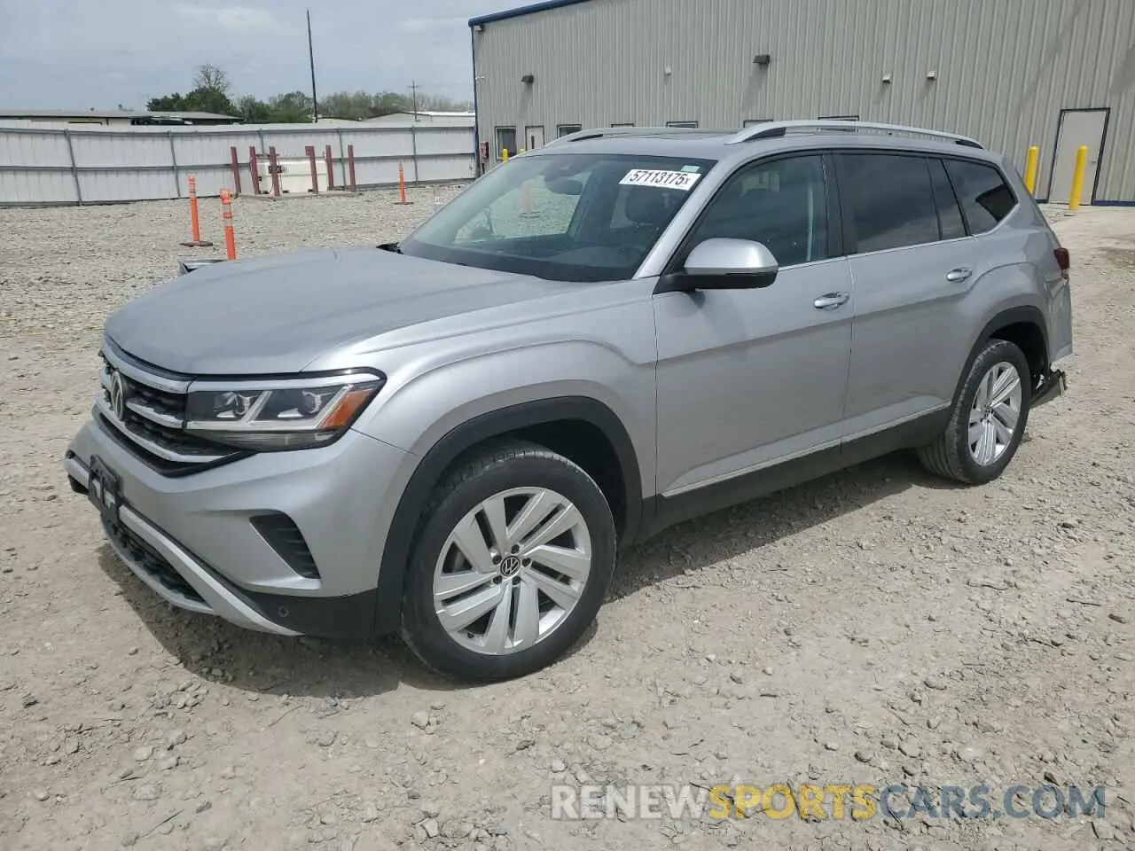 1 fotografías del automóvil dañado 1V2ER2CA8MC570634 VOLKSWAGEN ATLAS 2021