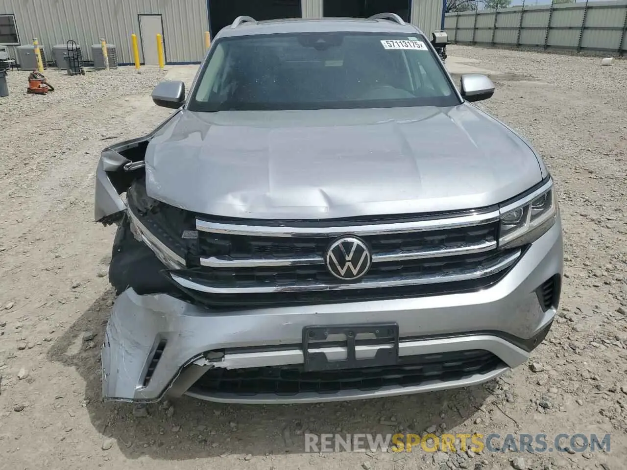 5 fotografías del automóvil dañado 1V2ER2CA8MC570634 VOLKSWAGEN ATLAS 2021