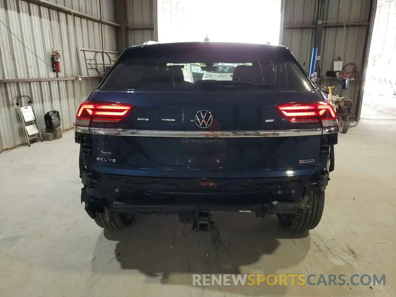 6 fotografías del automóvil dañado 1V2FE2CA6MC207491 VOLKSWAGEN ATLAS 2021