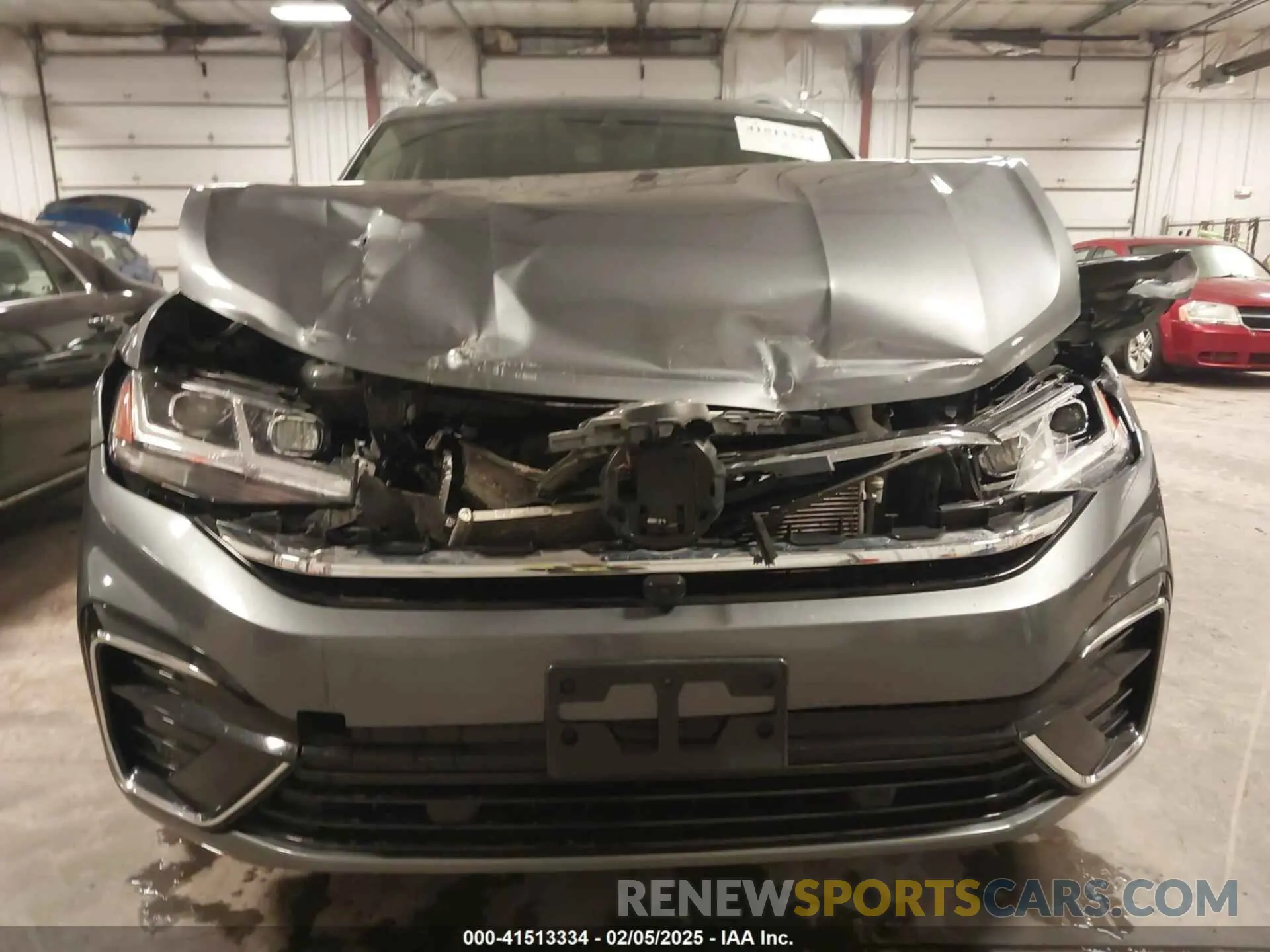 12 fotografías del automóvil dañado 1V2FR2CA1MC589014 VOLKSWAGEN ATLAS 2021