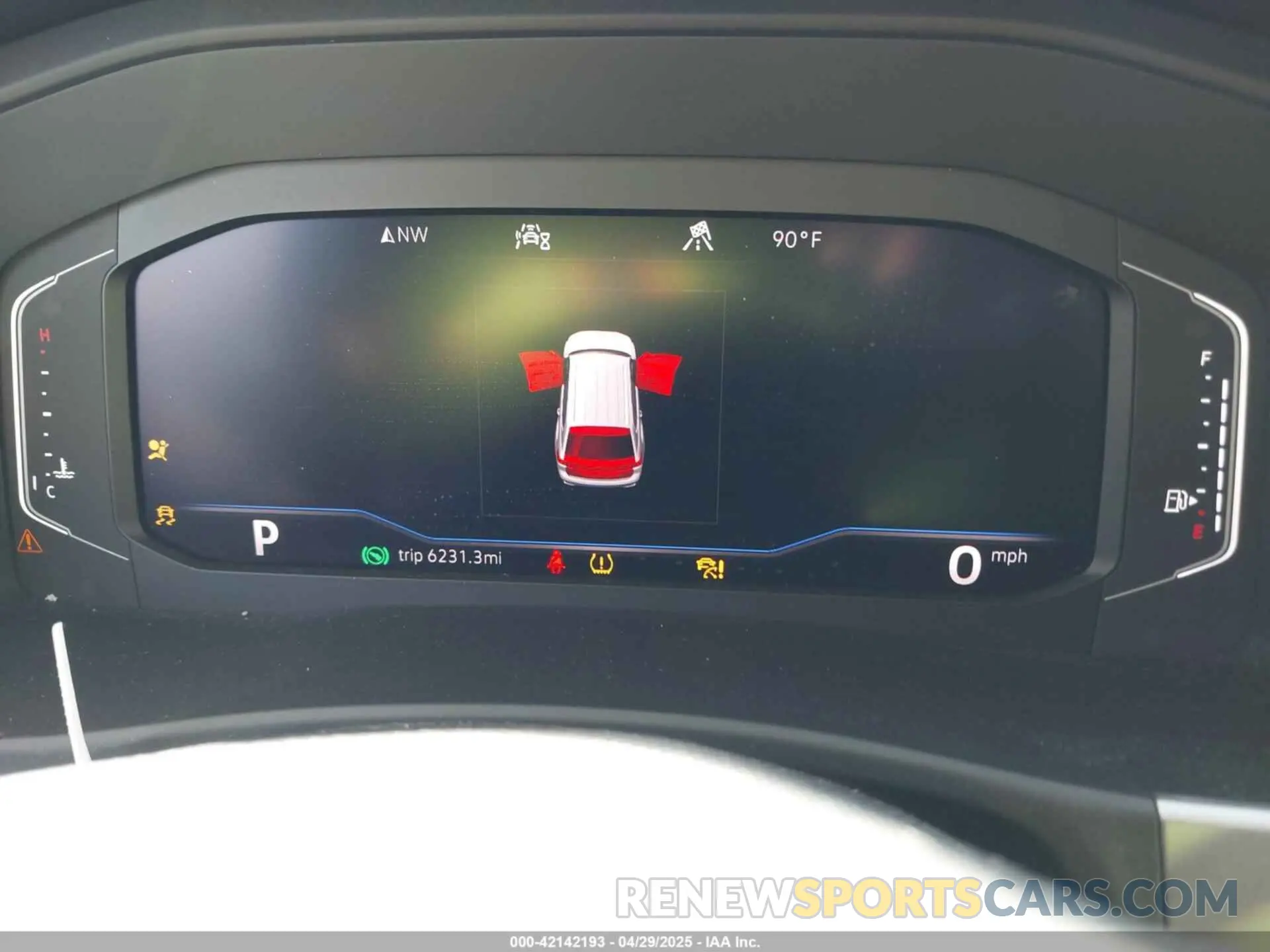 7 fotografías del automóvil dañado 1V2FR2CA2MC503869 VOLKSWAGEN ATLAS 2021